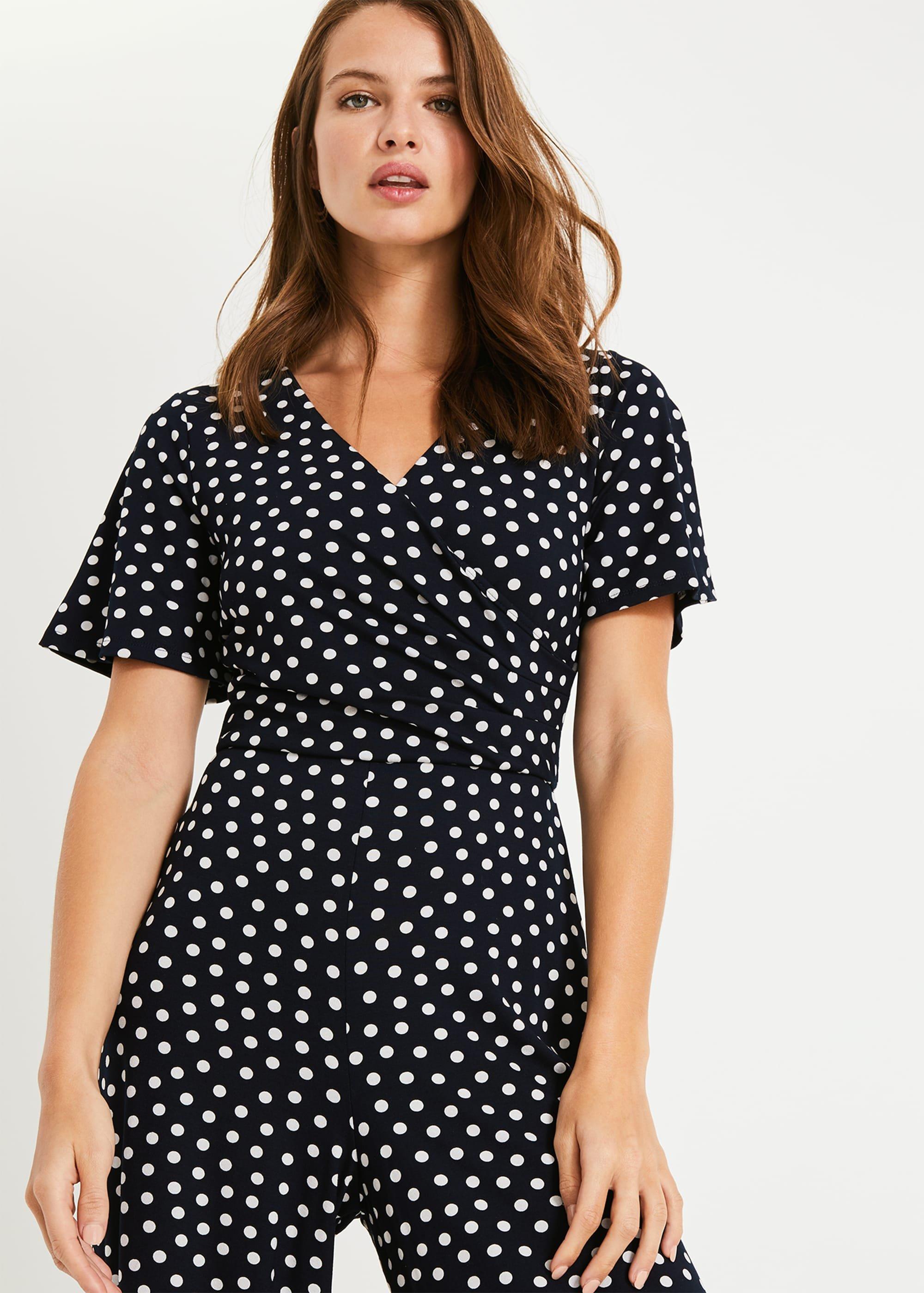Janie Spot Jumpsuit
