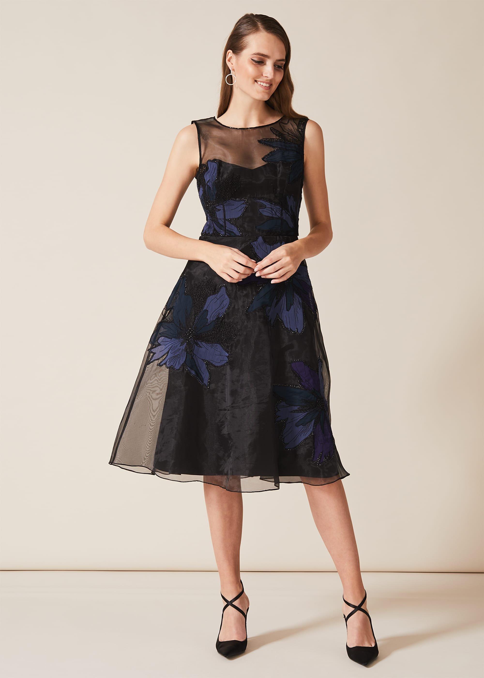 Simone Applique Flower Dress
