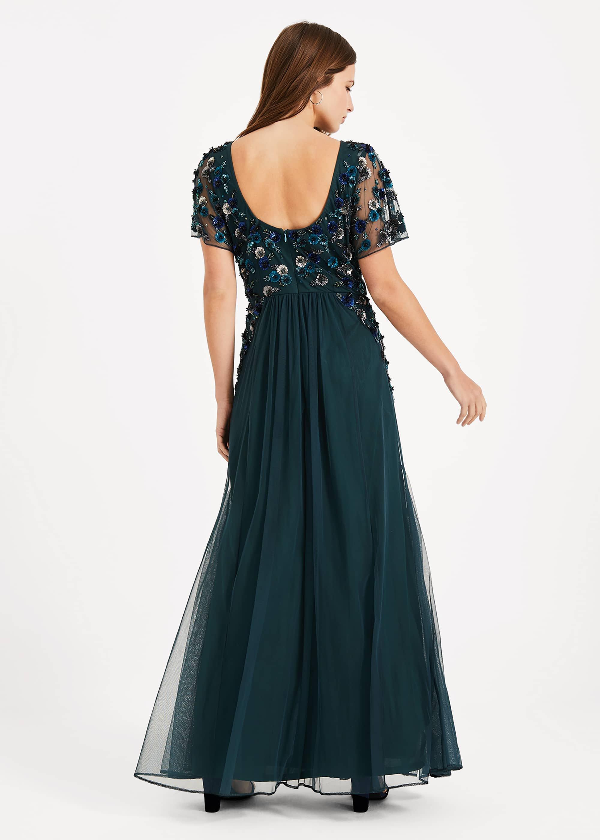 Arlette Beaded Maxi Dress