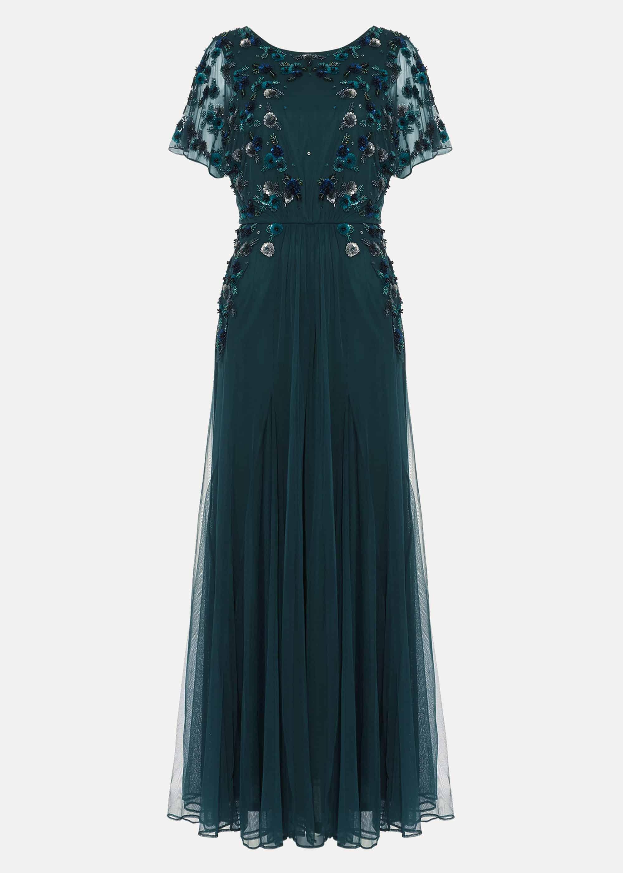 Arlette Beaded Maxi Dress