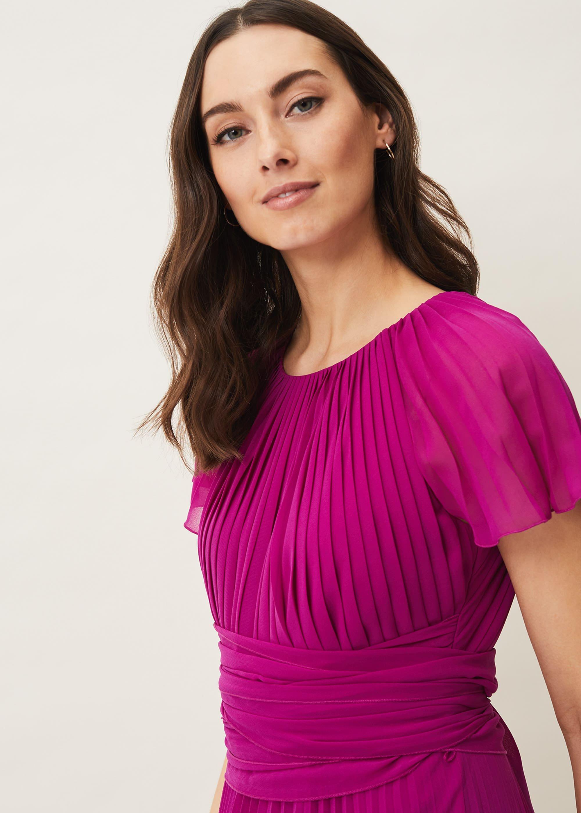 Astrid Pleated Dress