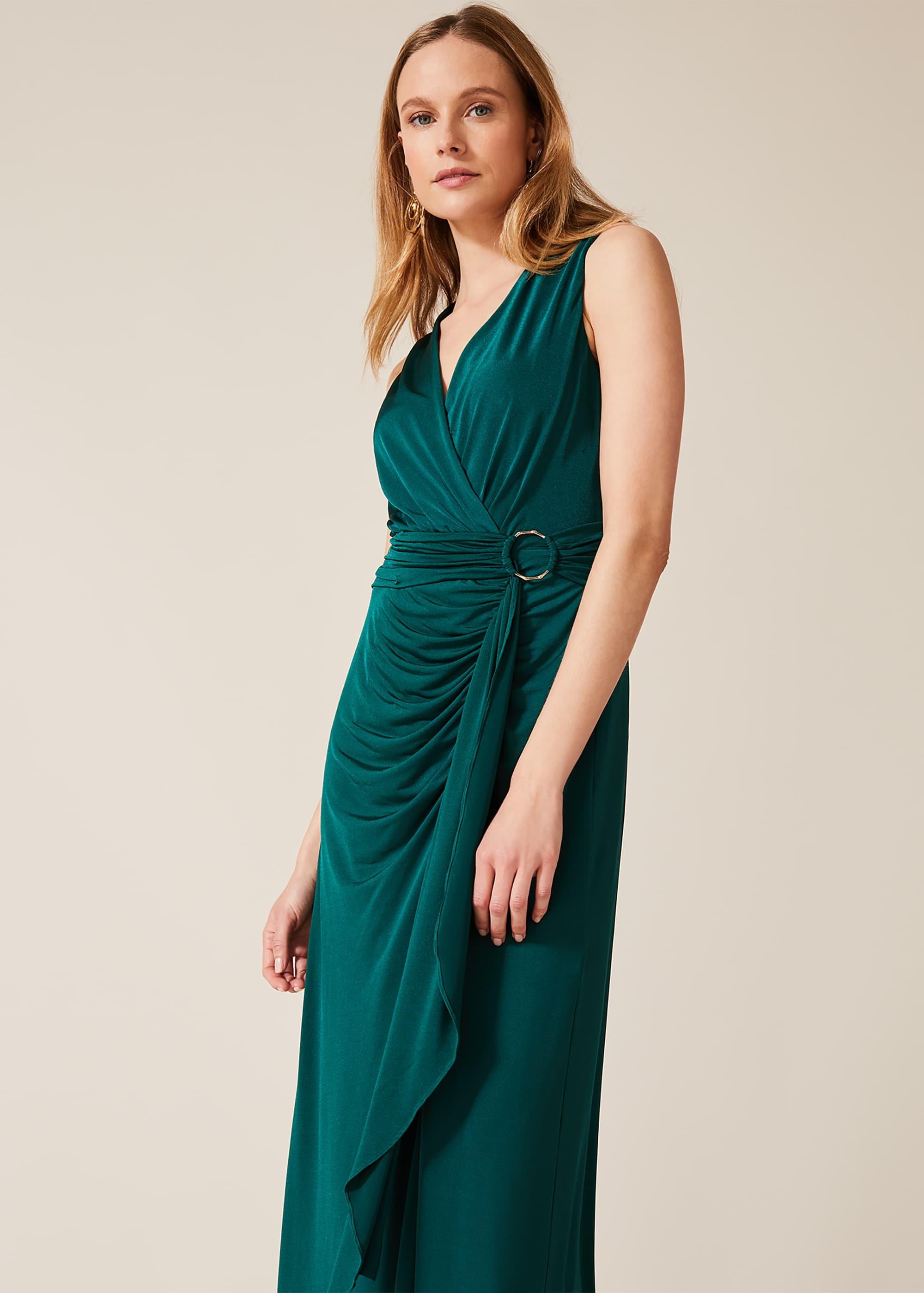 Caylee Drape Maxi Dress