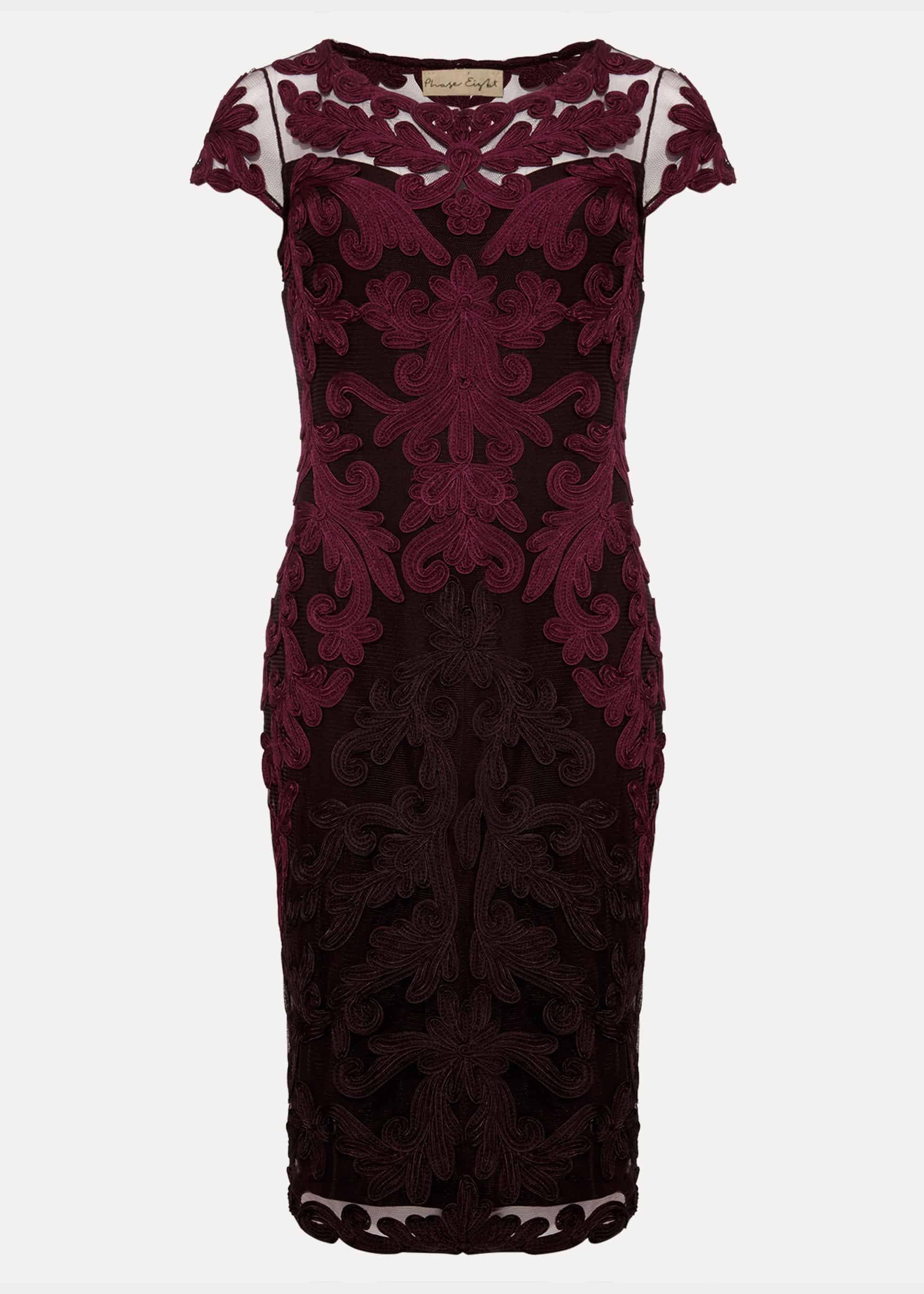 Aida Tapework Lace Dress