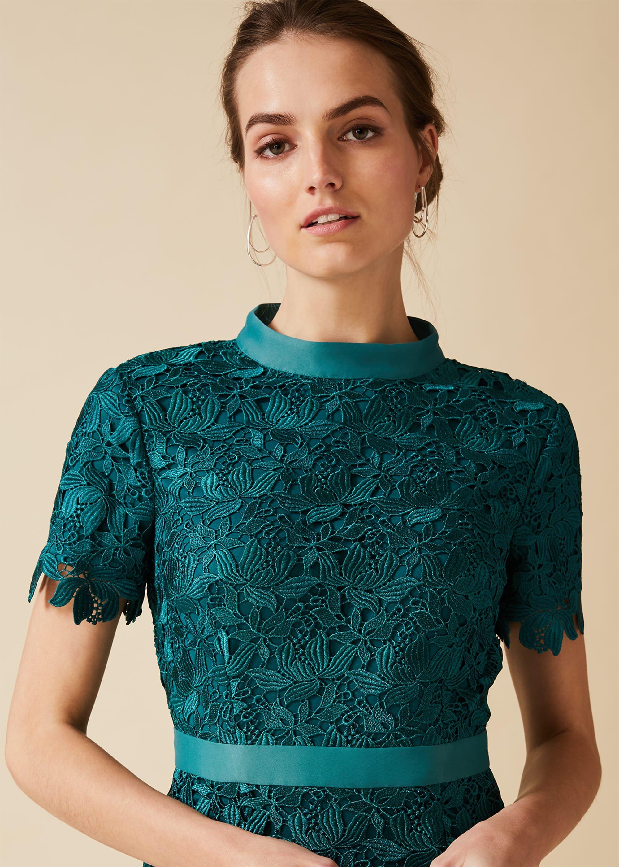 Marietta Guipure Lace Dress