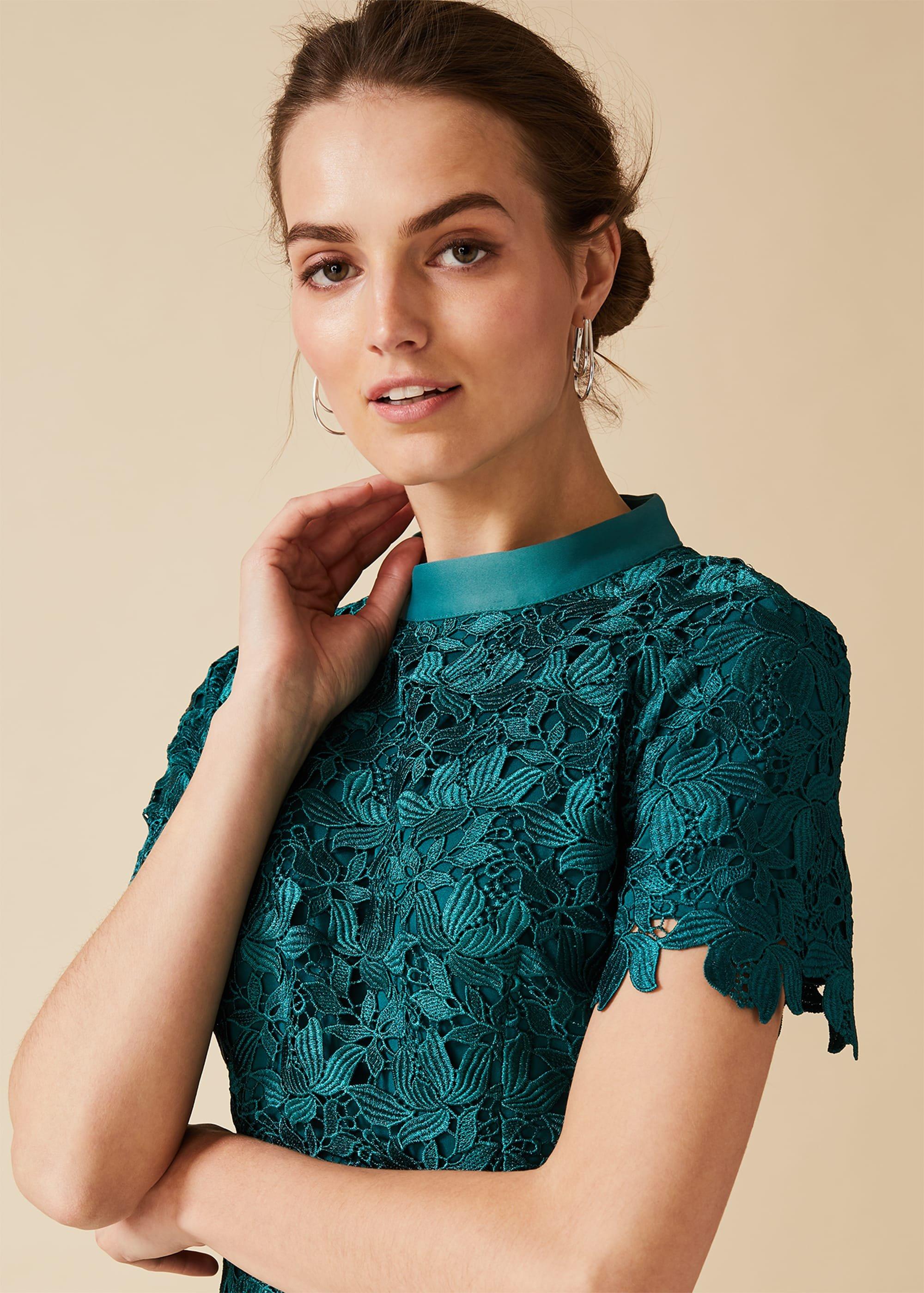 Marietta Guipure Lace Dress