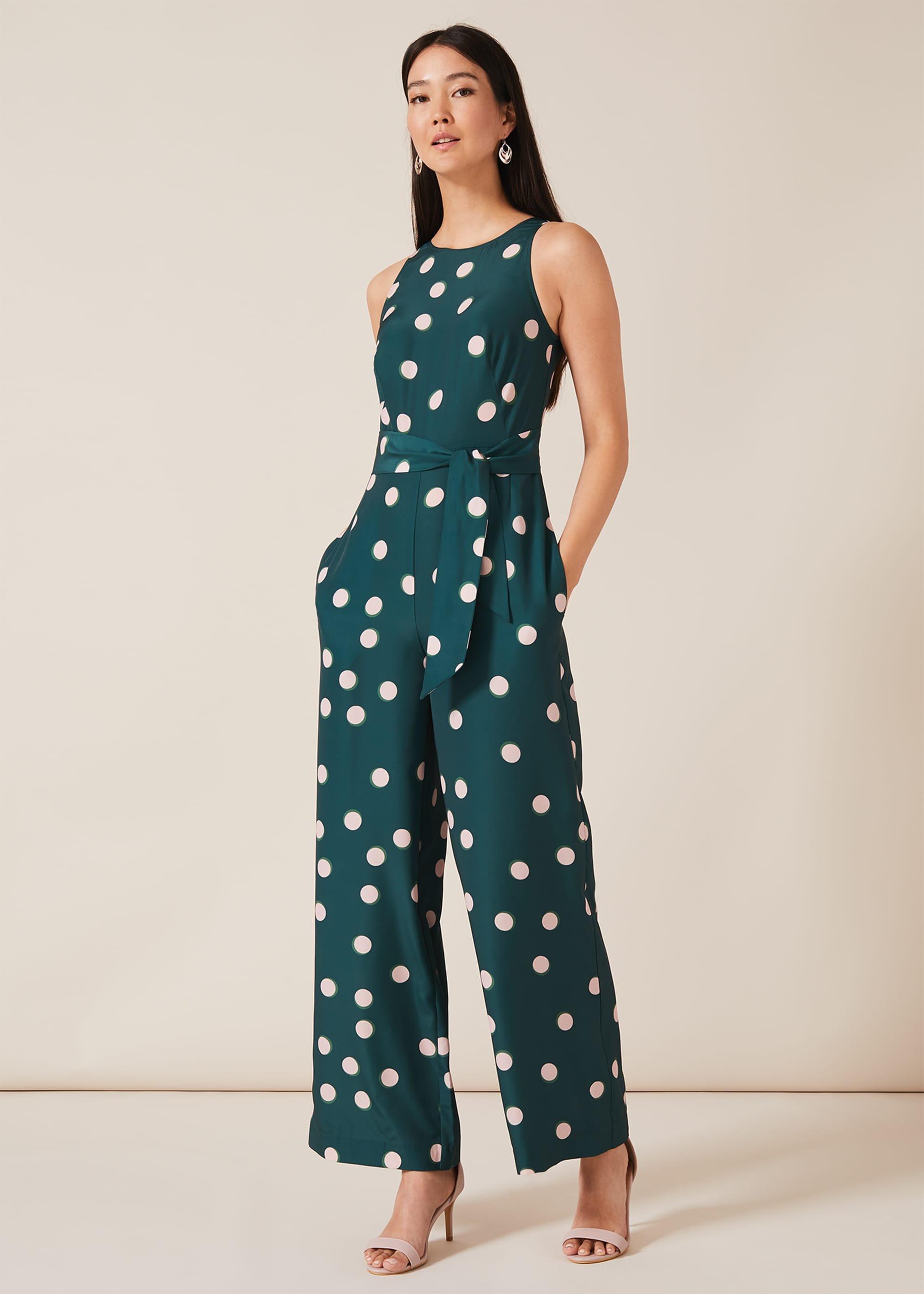 Adelina Spot Jumpsuit