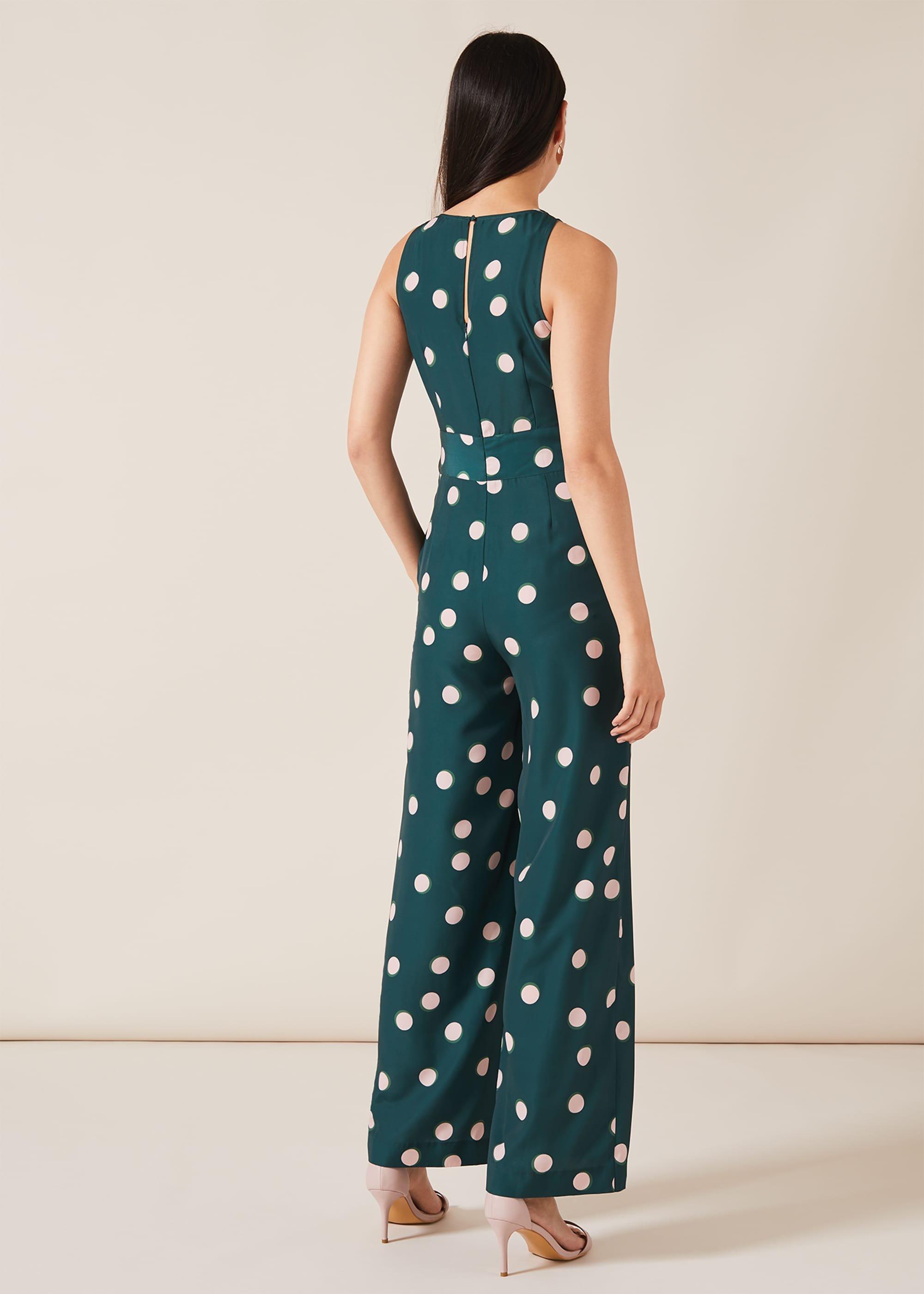 Adelina Spot Jumpsuit