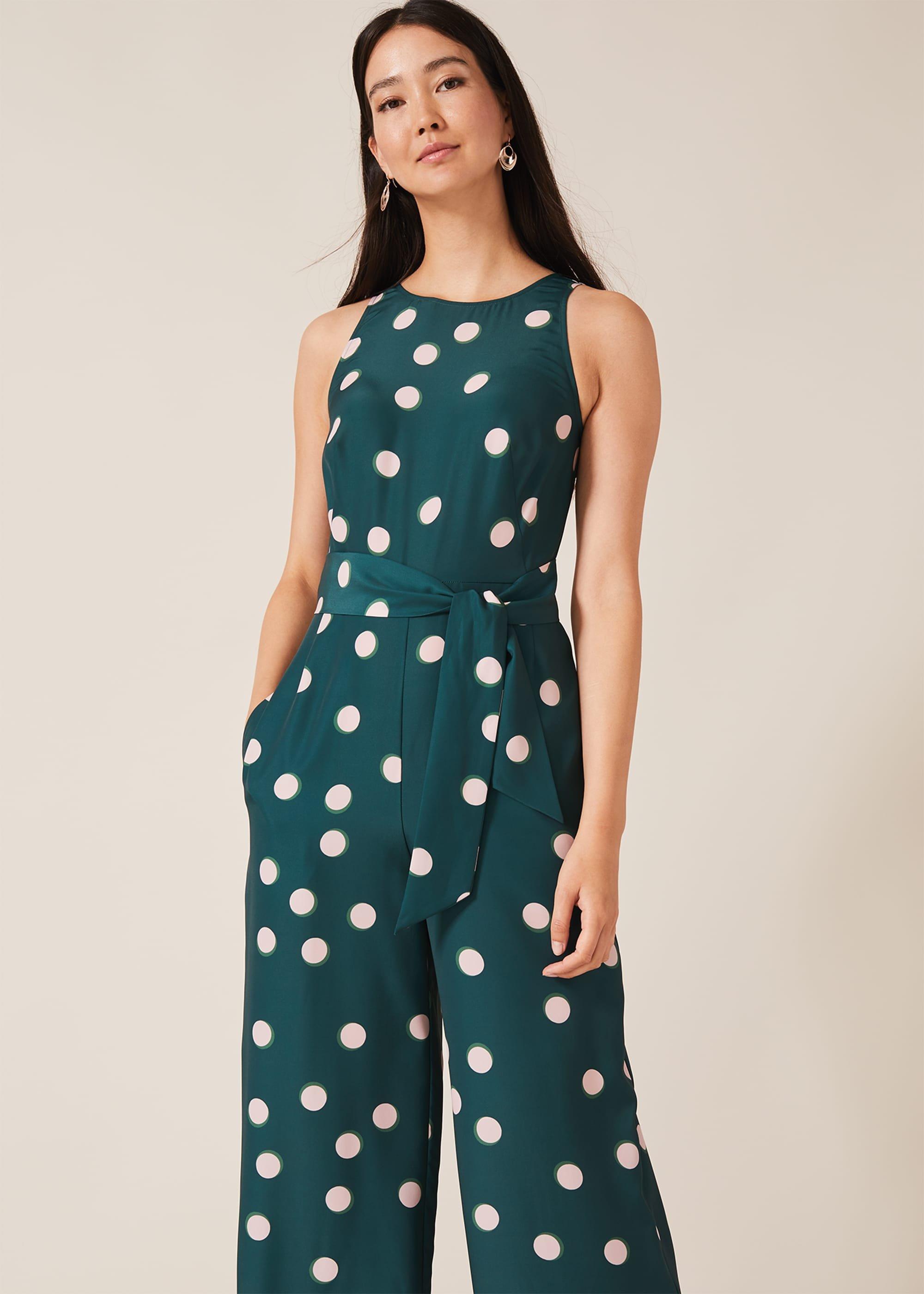 Adelina Spot Jumpsuit