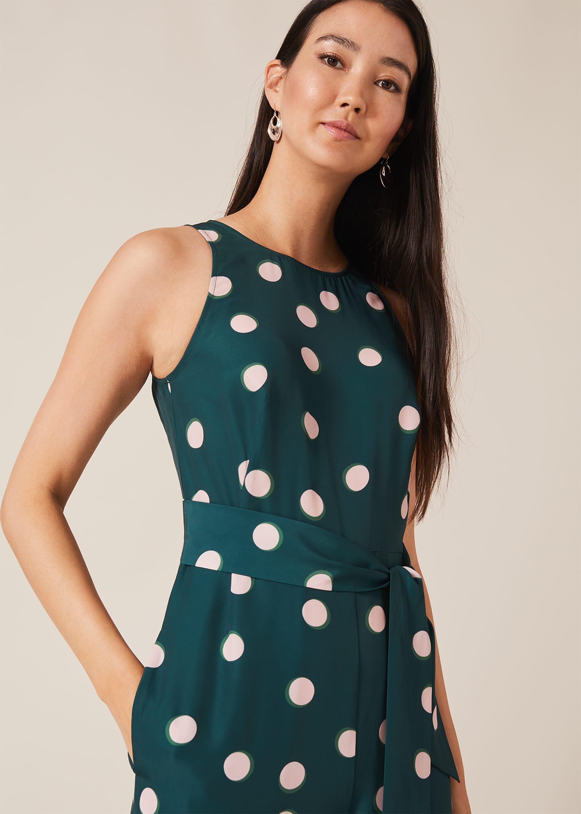 Adelina Spot Jumpsuit