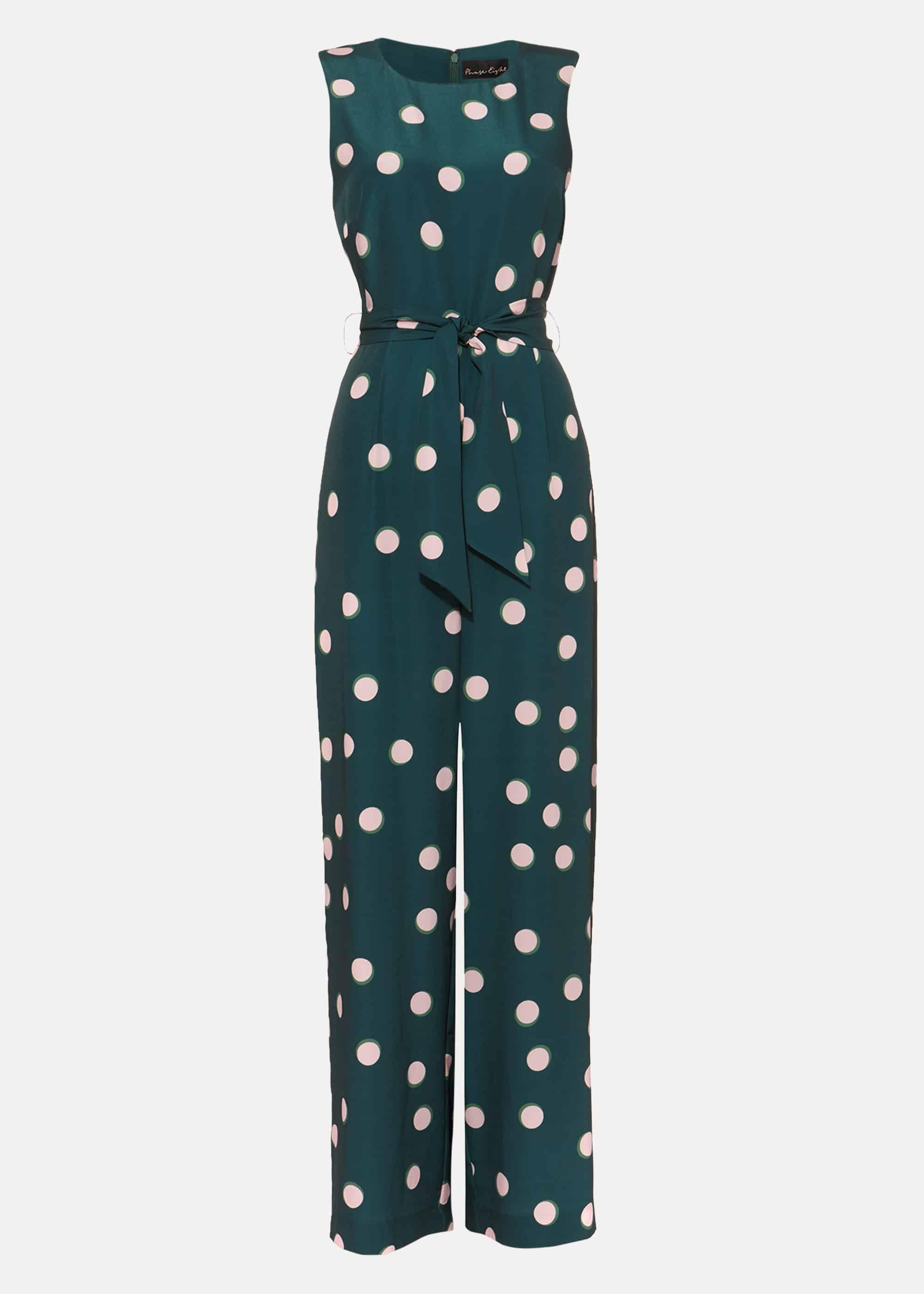 Adelina Spot Jumpsuit