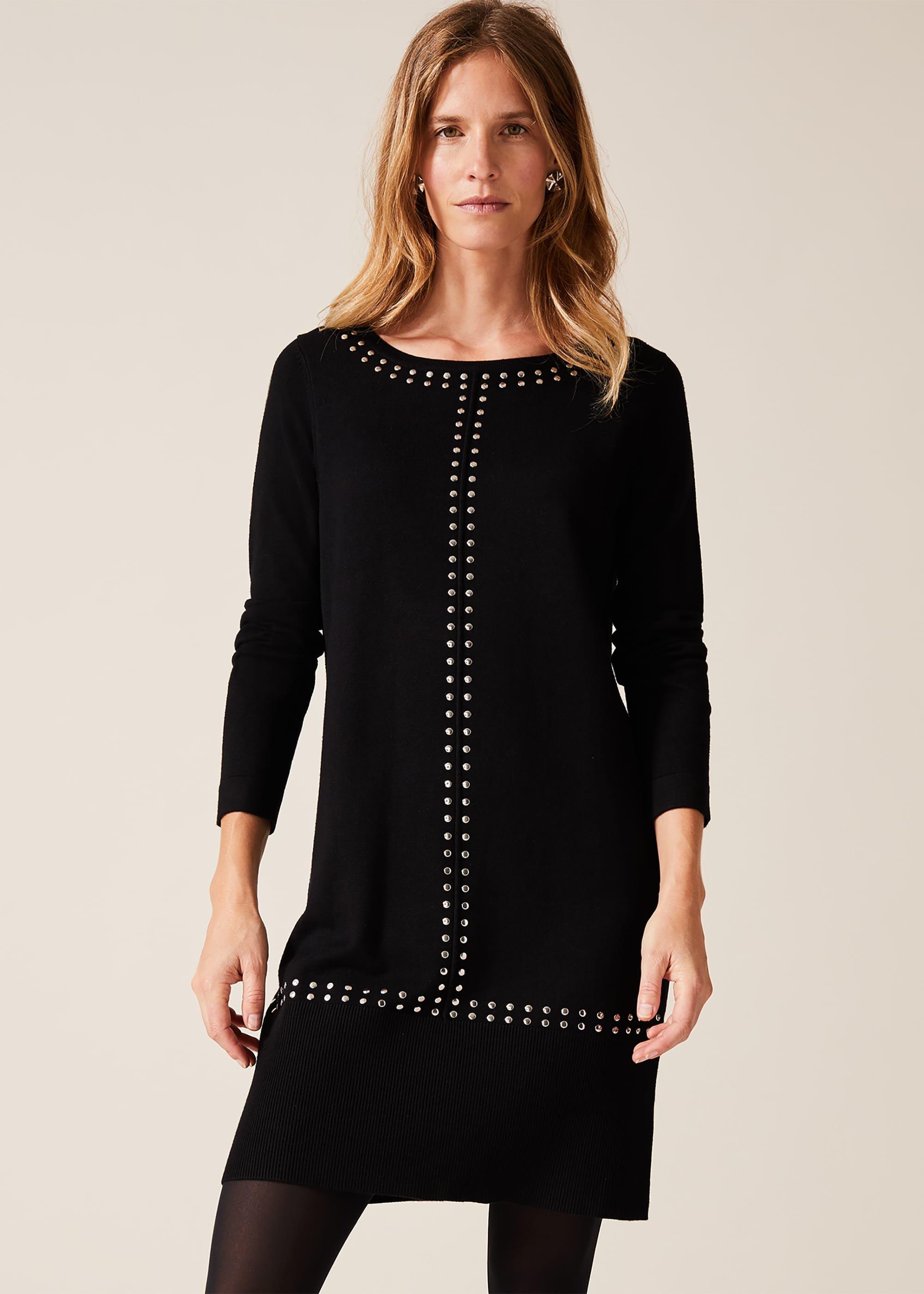 Robyn Stud Knit Dress