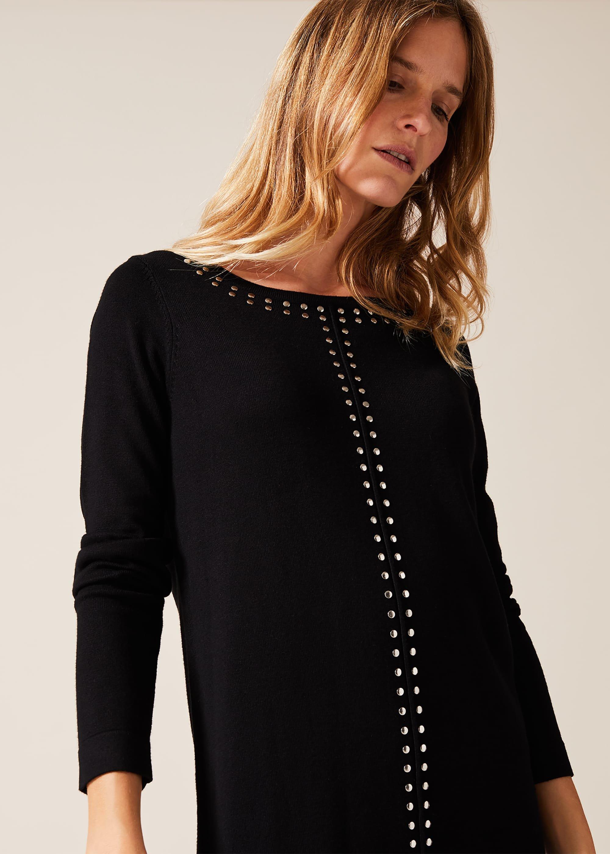 Robyn Stud Knit Dress