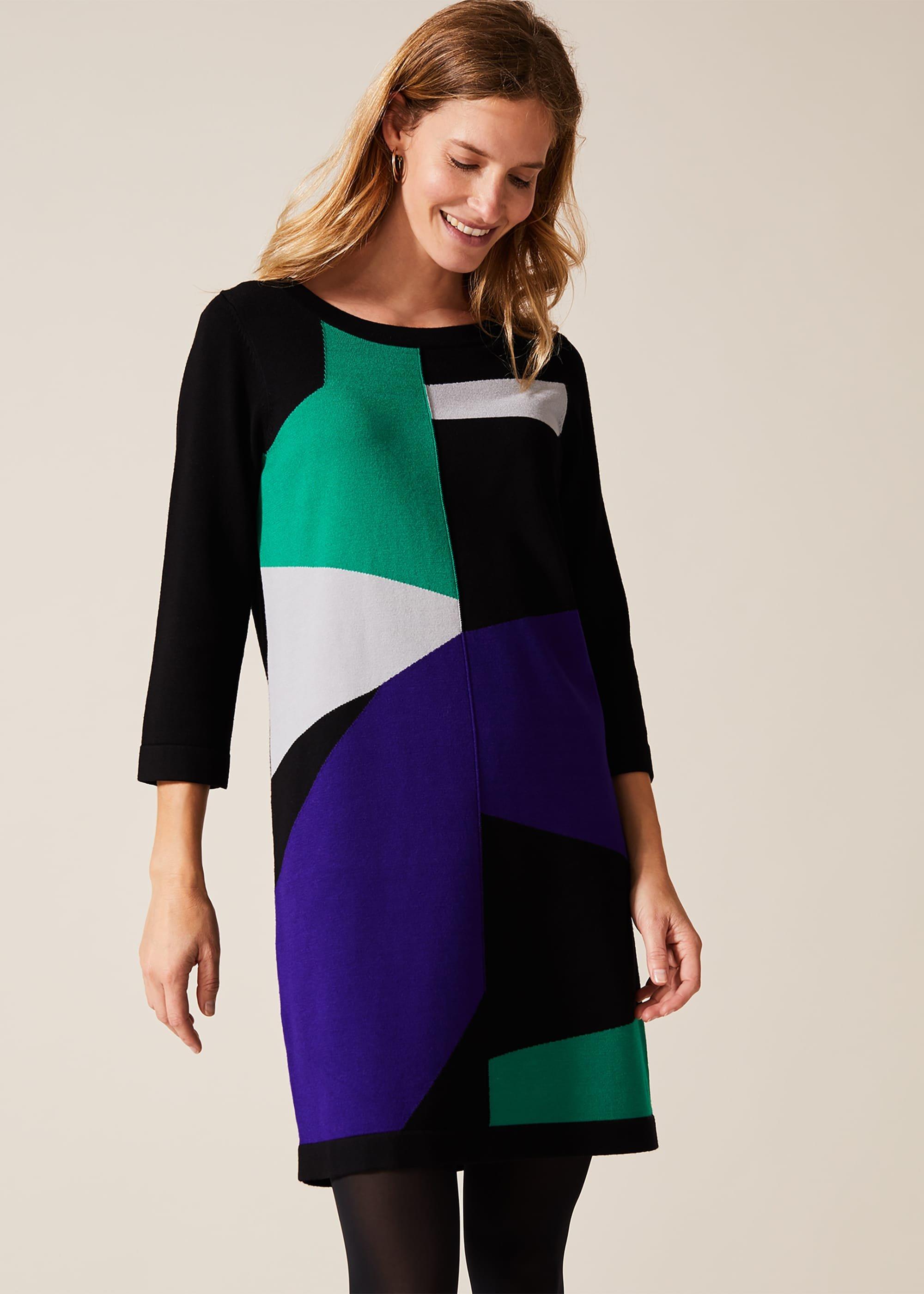 Caleigh Colourblock Dress