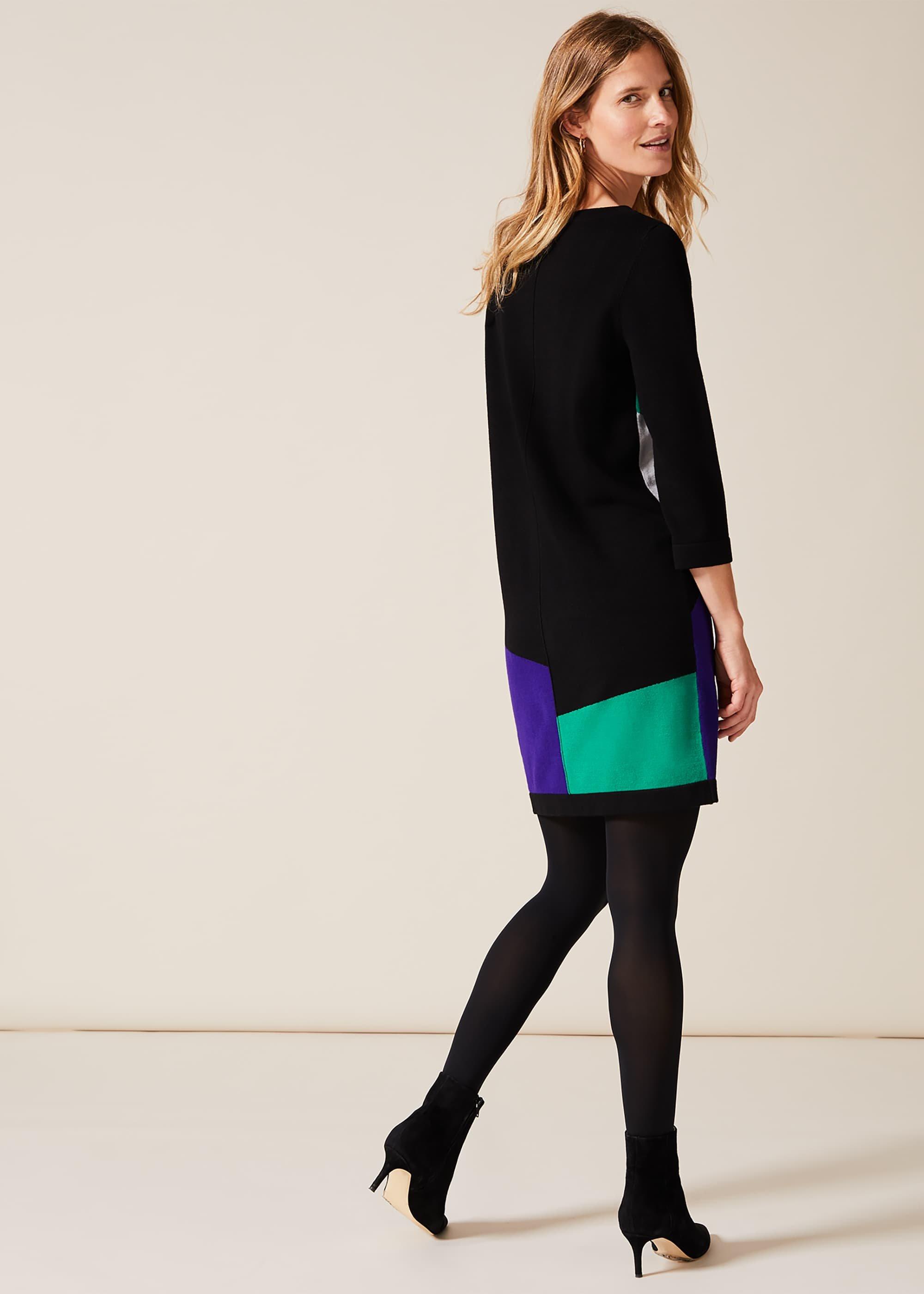 Caleigh Colourblock Dress