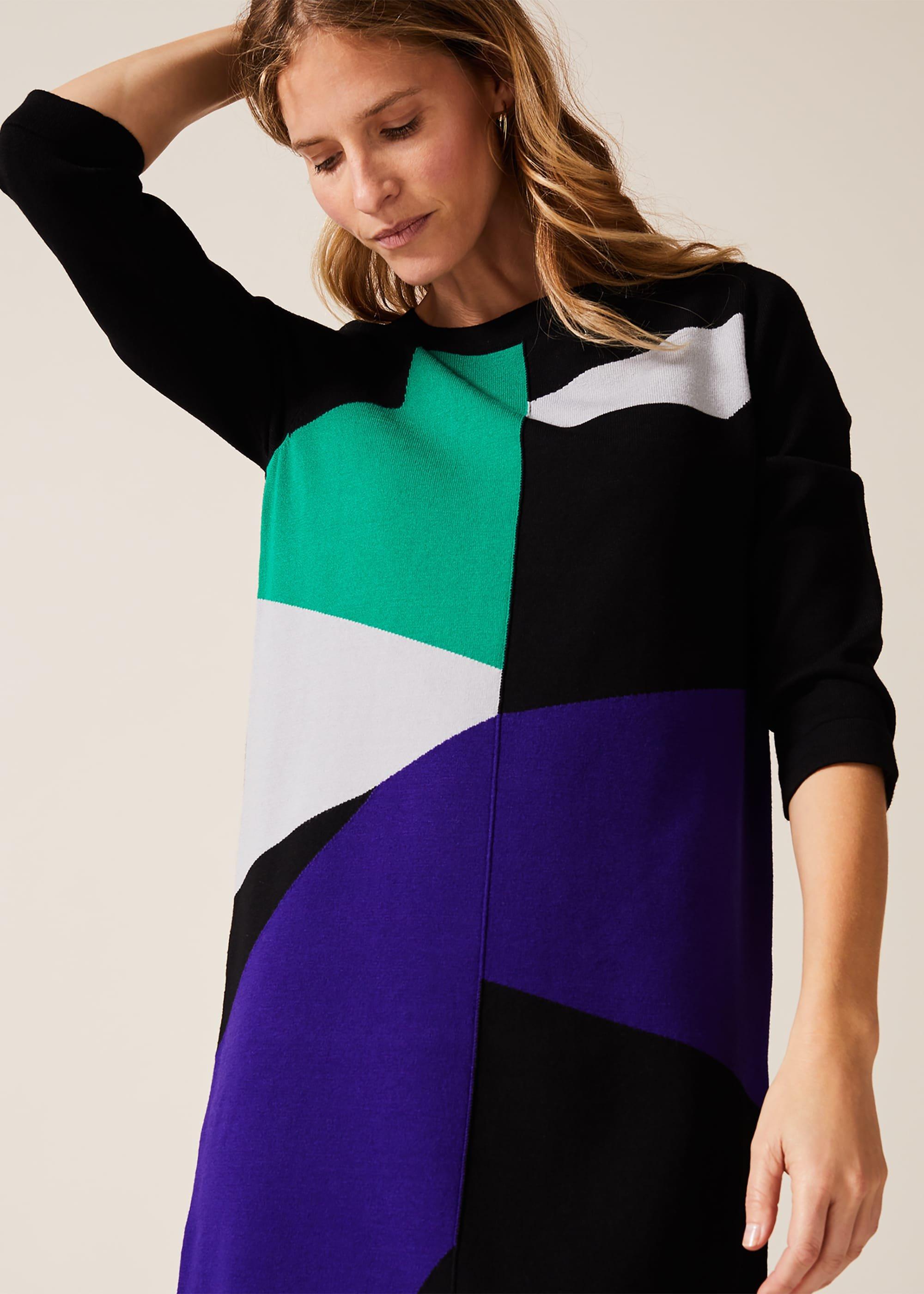 Caleigh Colourblock Dress