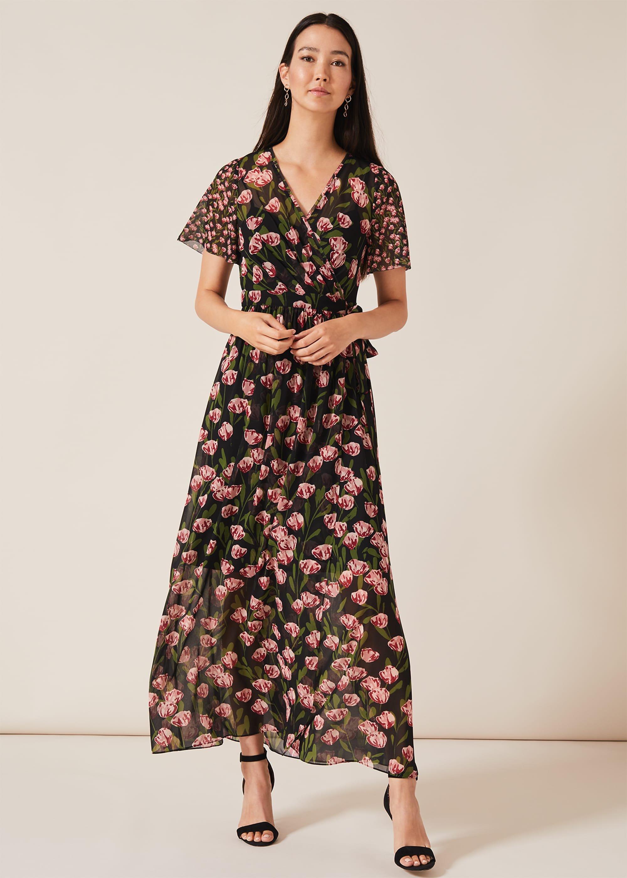 Valentina Print Maxi Dress