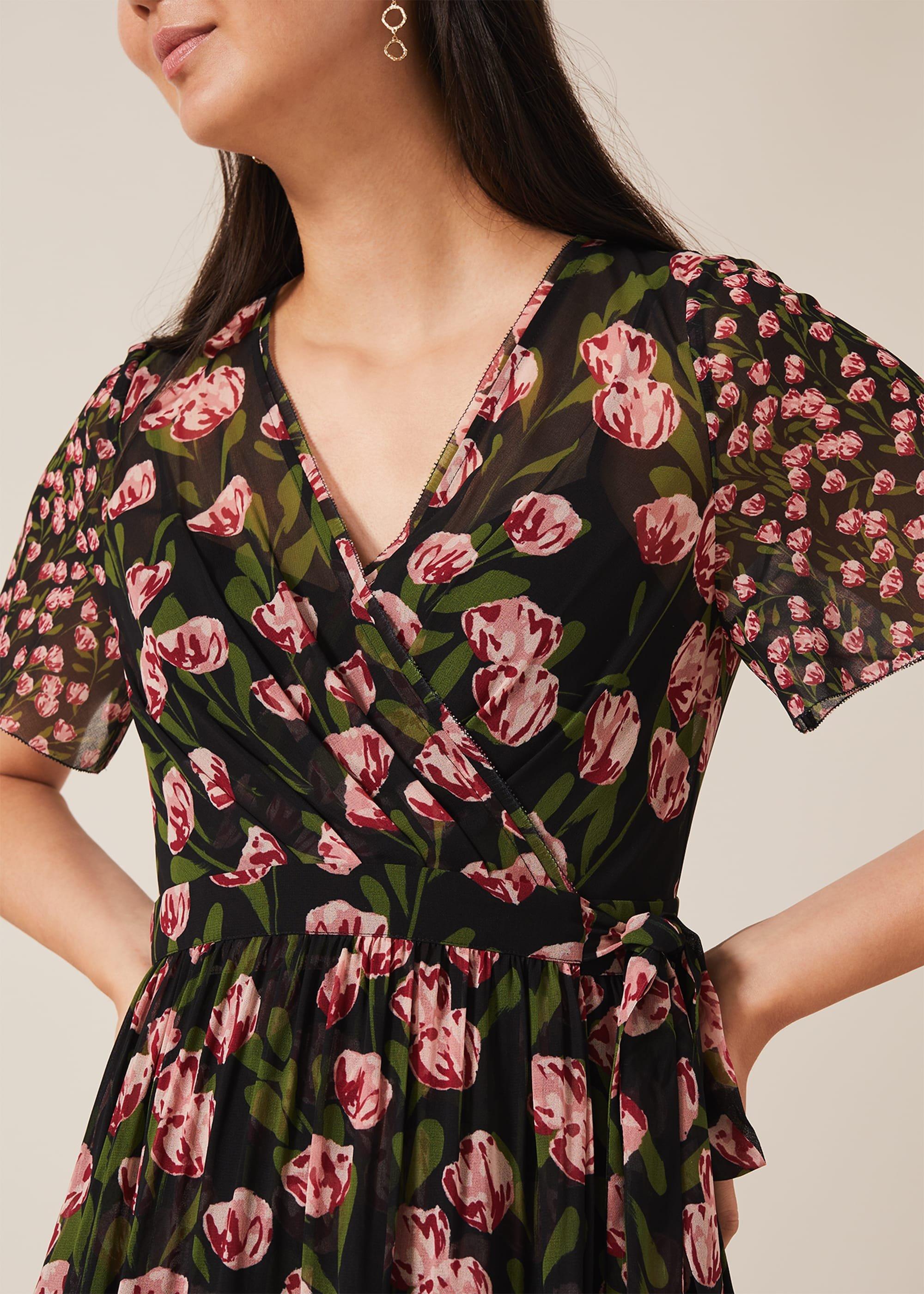Valentina Print Maxi Dress