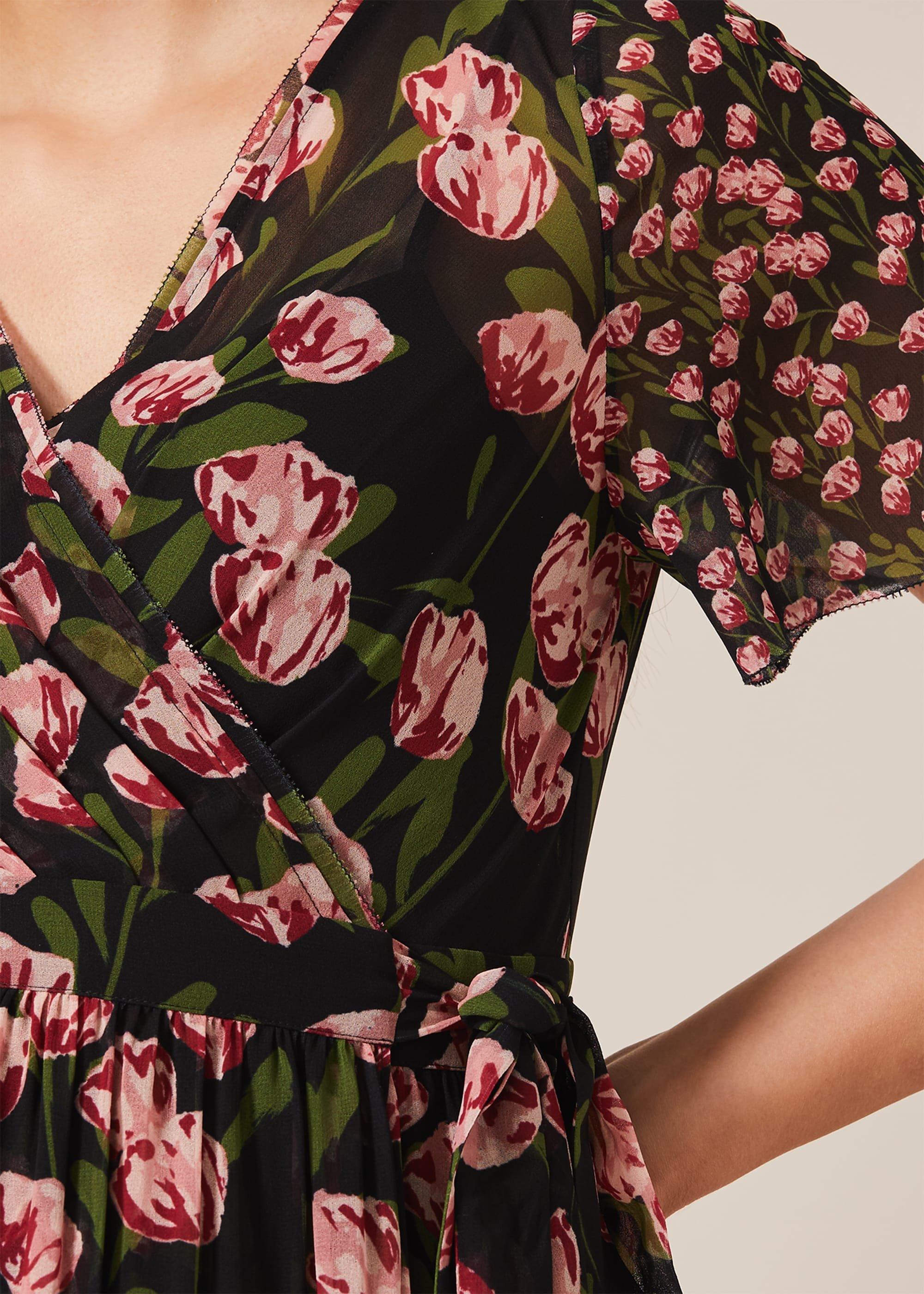 Valentina Print Maxi Dress