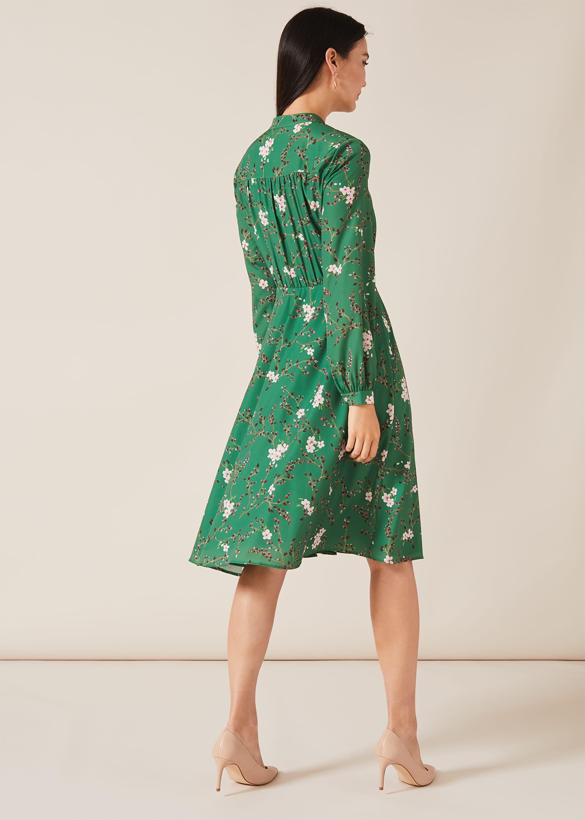 Christina Floral Shirt Dress
