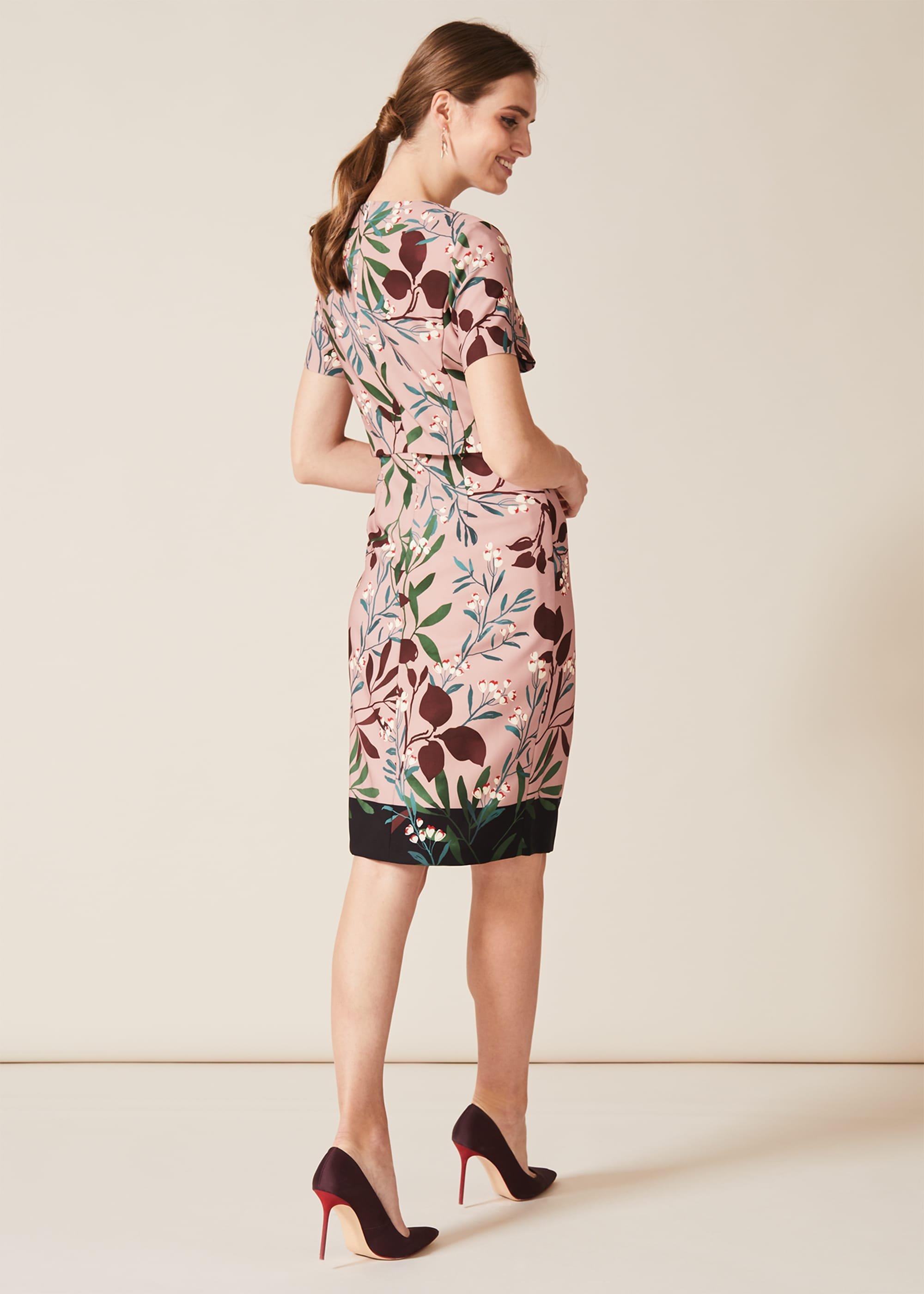 Joan Double Layer Printed Dress