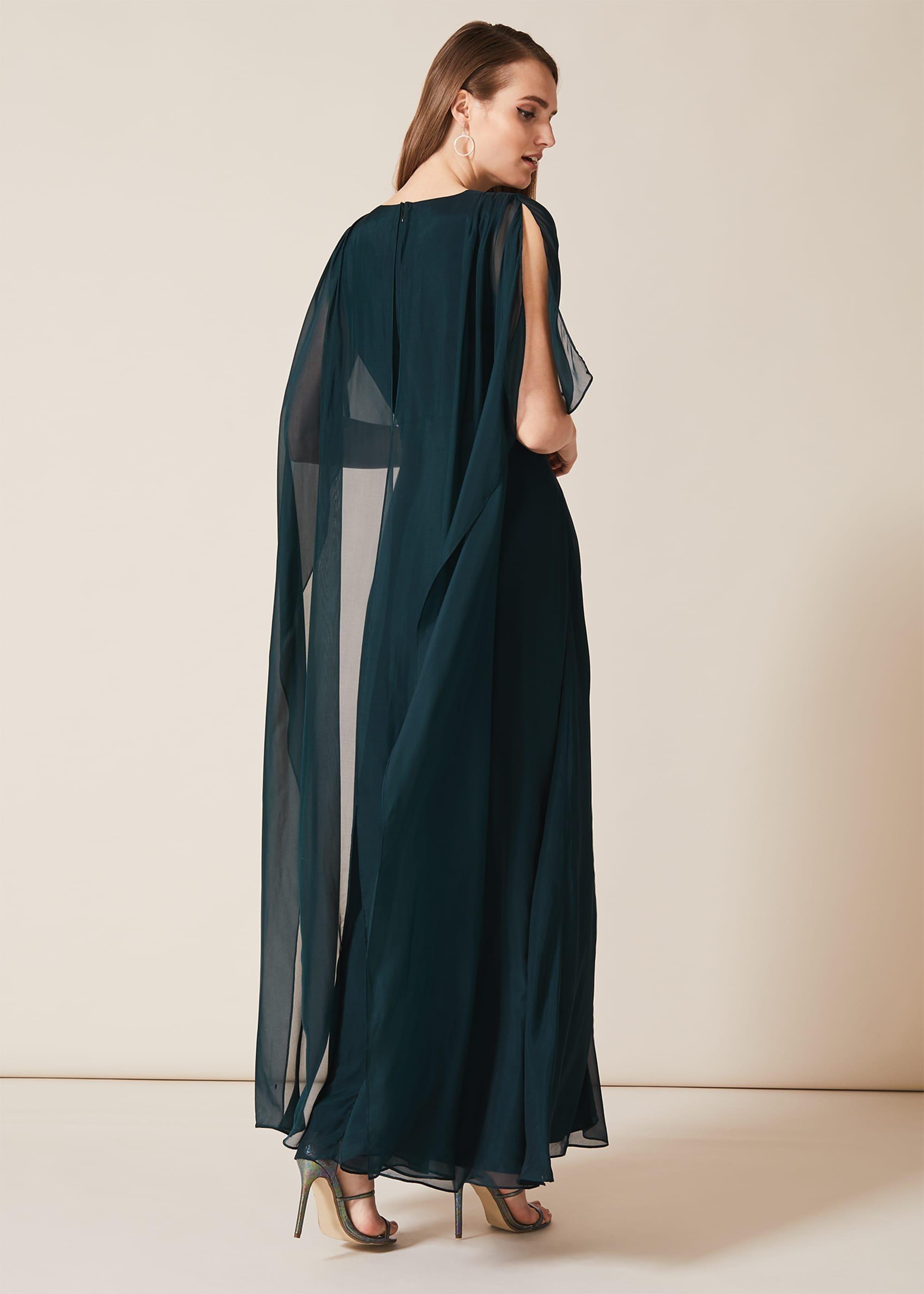 Arwen Silk Drape Dress