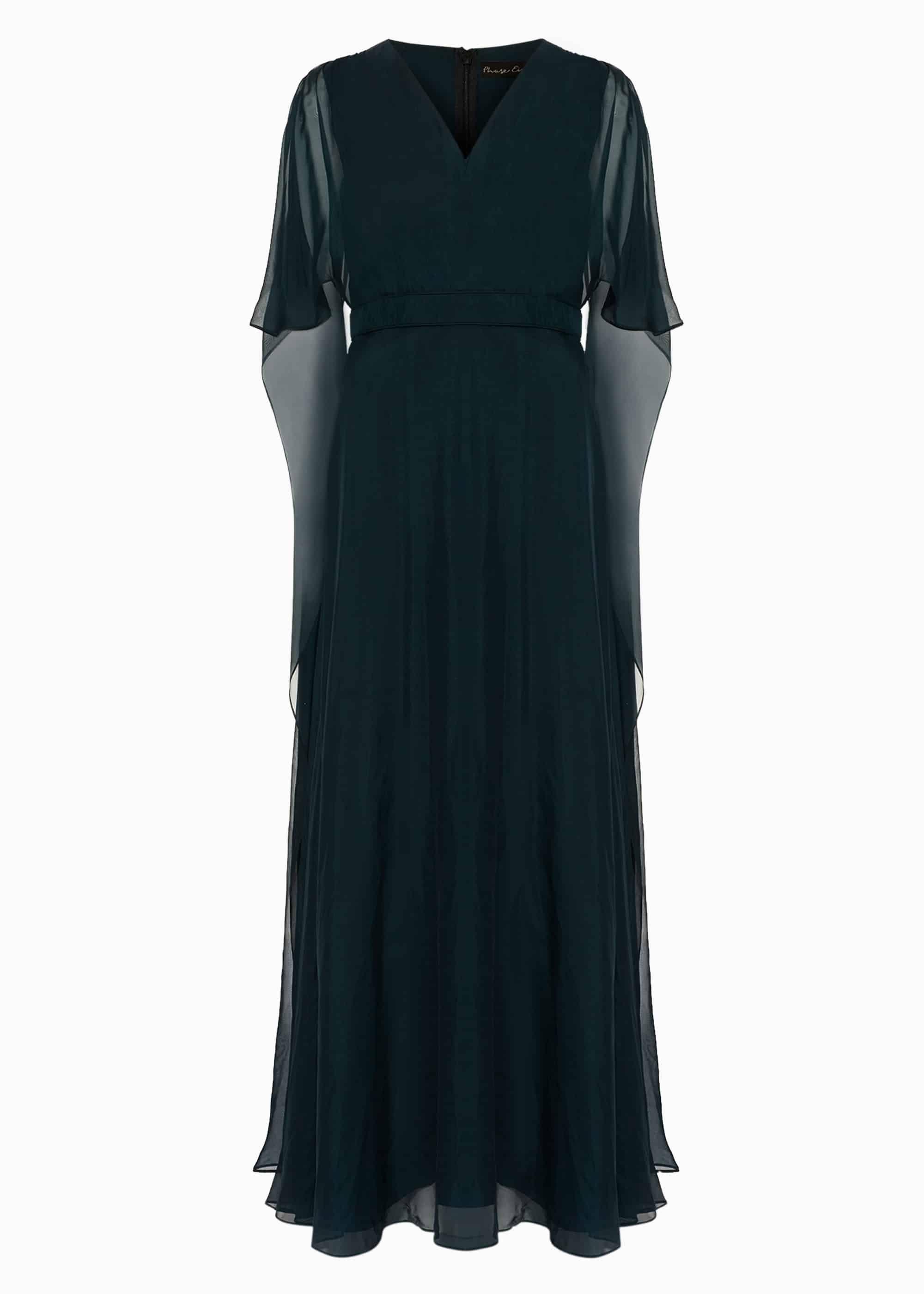 Arwen Silk Drape Dress