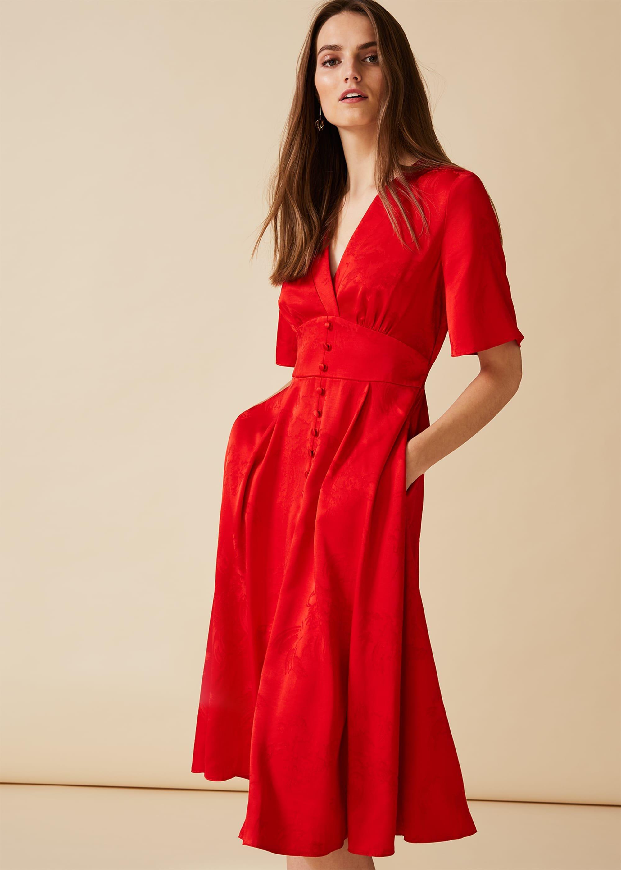Caprice Jacquard Dress