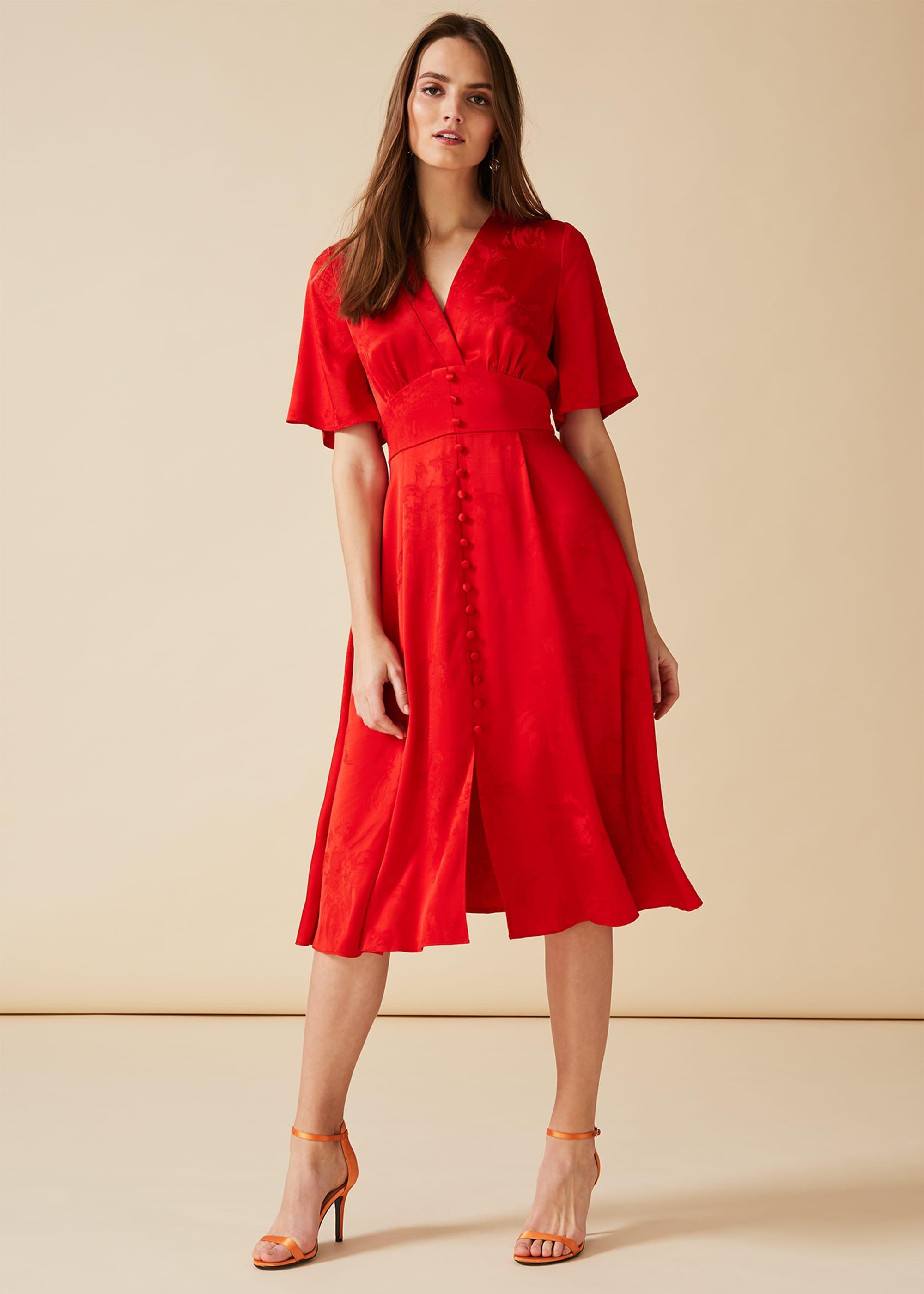 Caprice Jacquard Dress