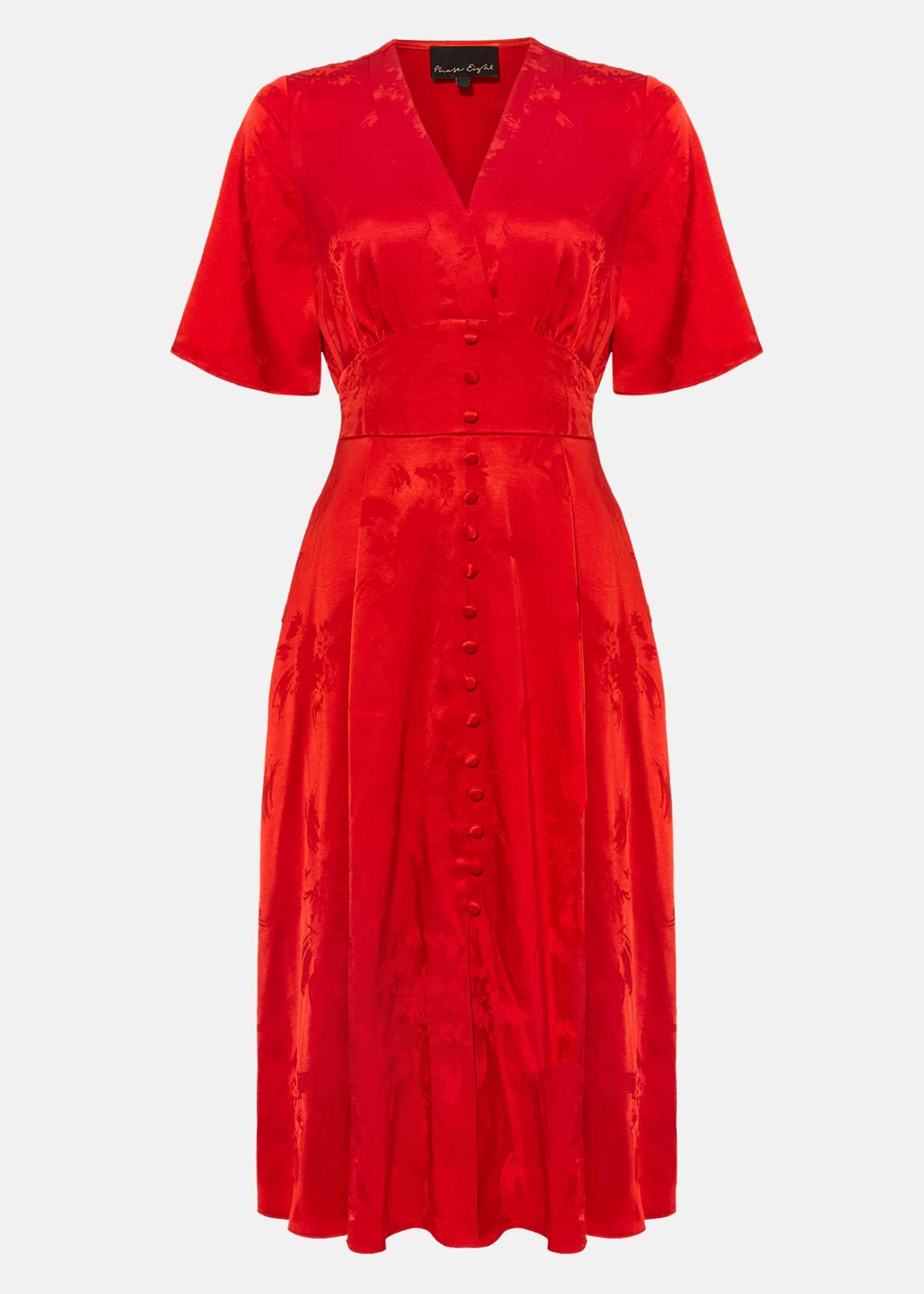 Caprice Jacquard Dress