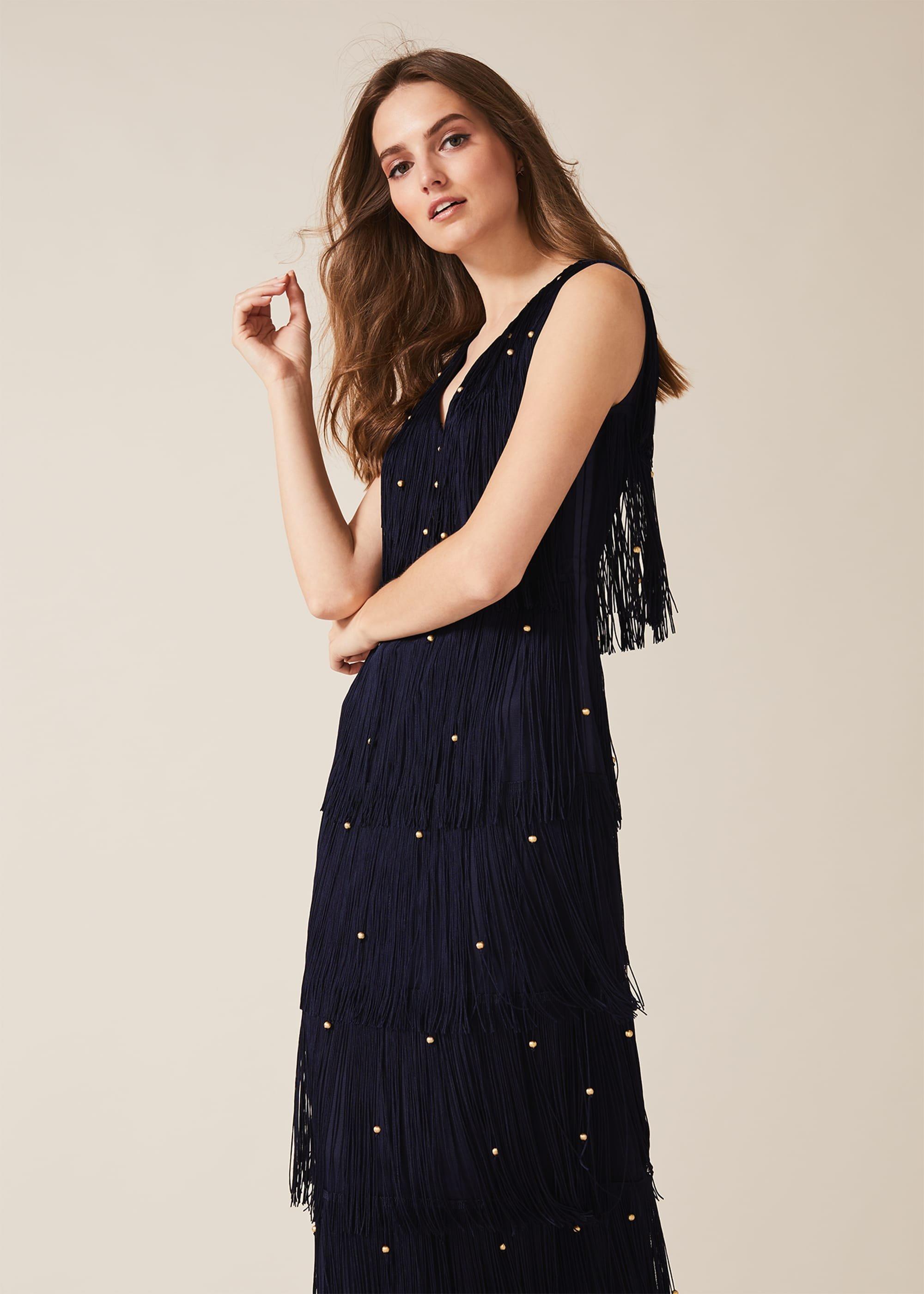 Kandice Fringe Maxi Dress
