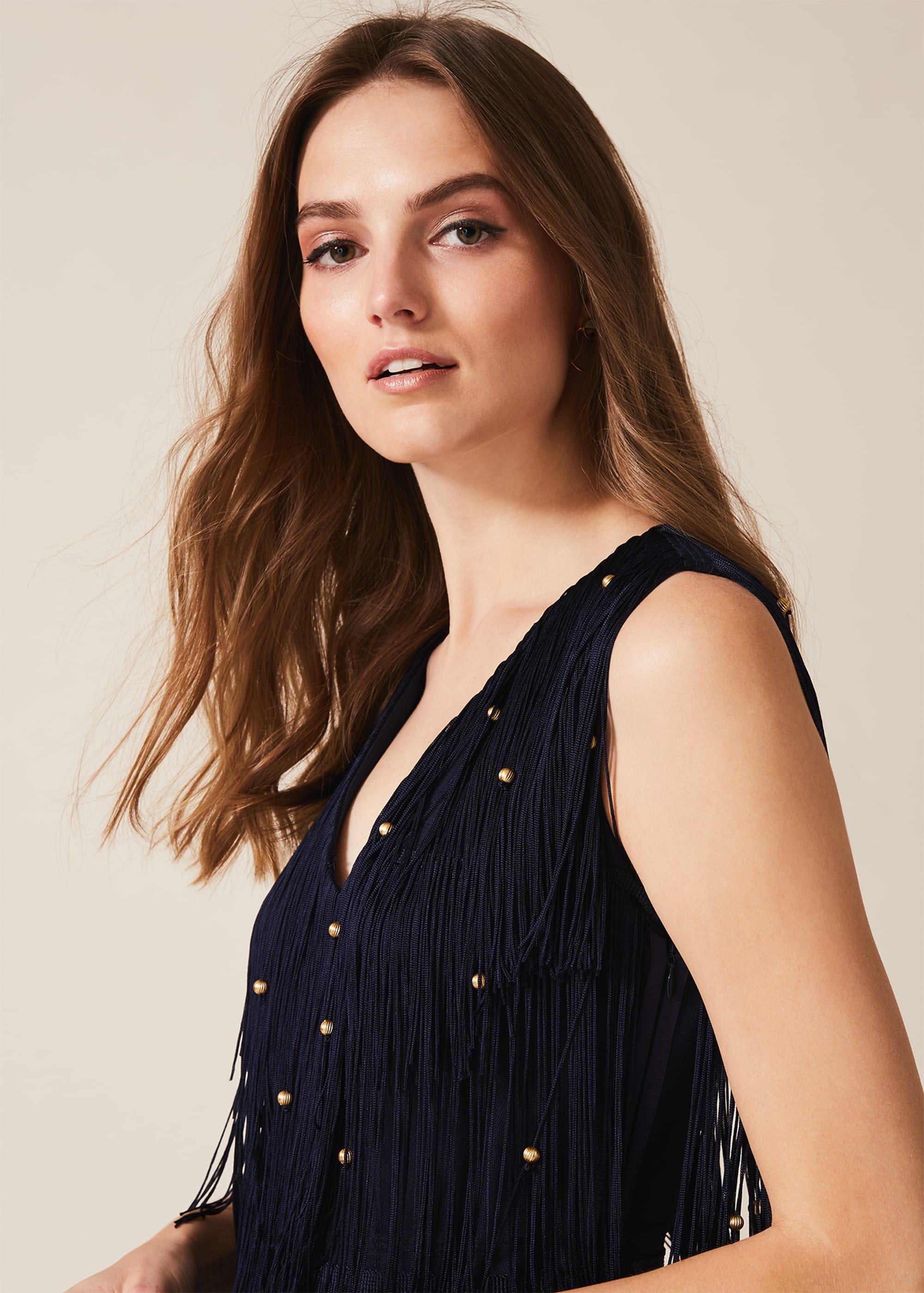 Kandice Fringe Maxi Dress