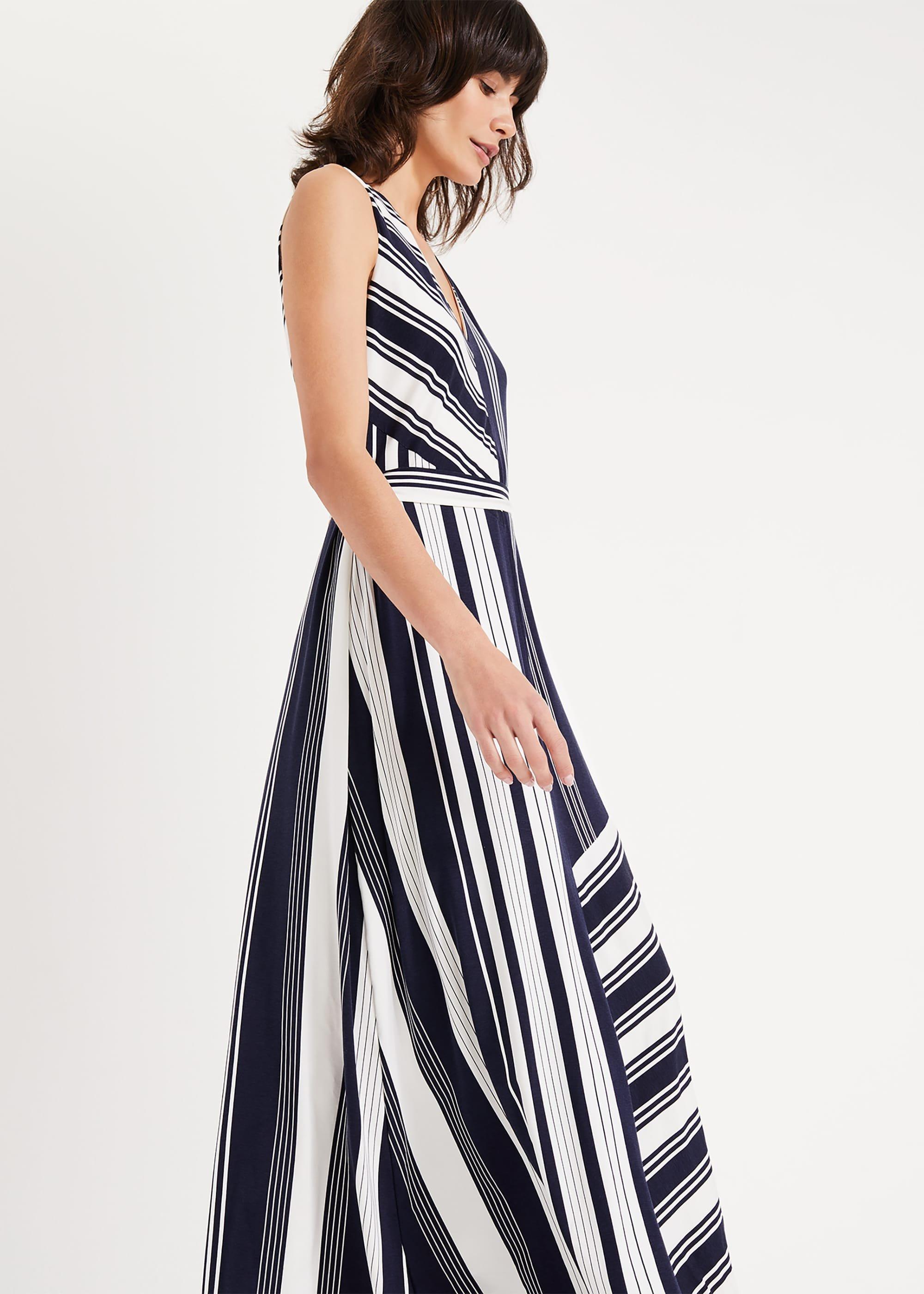 Shania Stripe Maxi Dress