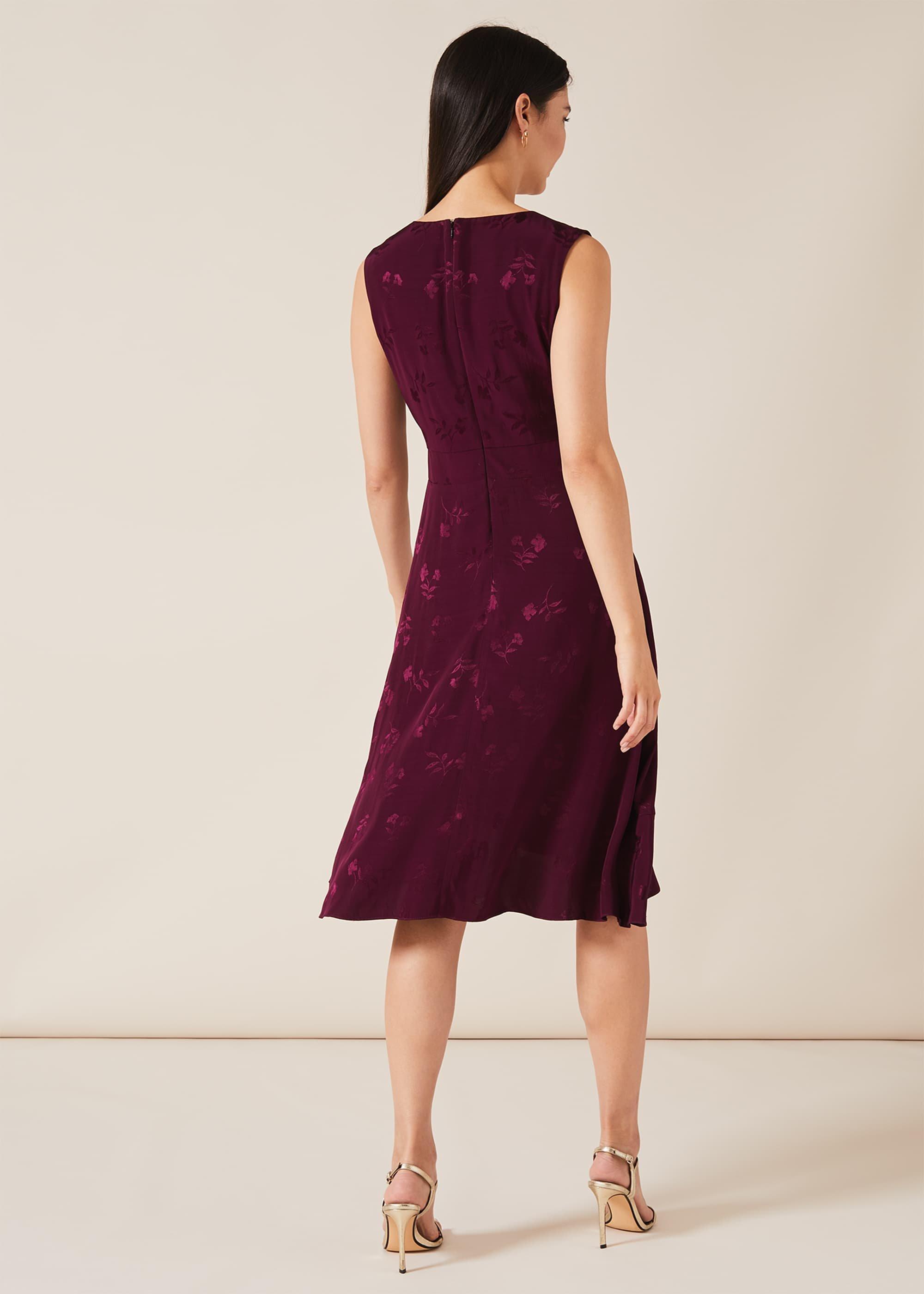 Reese Jacquard Frill Dress