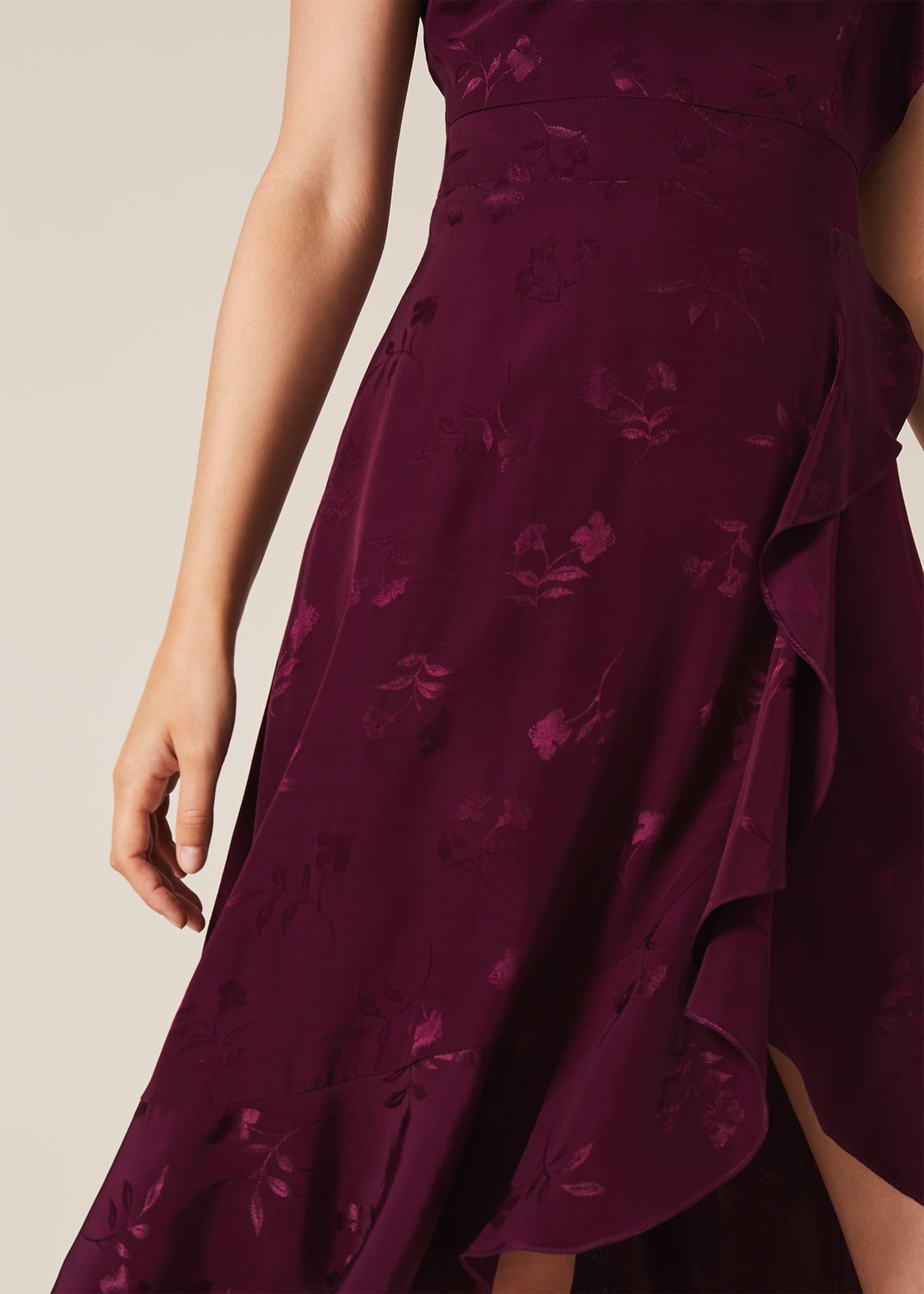 Reese Jacquard Frill Dress