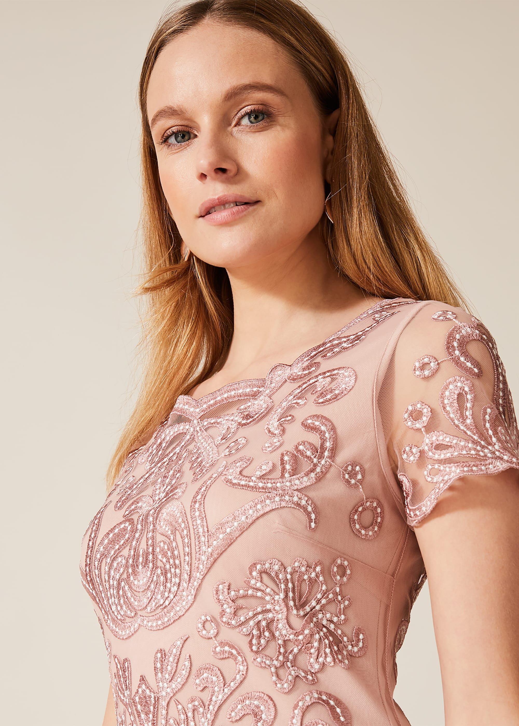 Talia Embroidered Dress