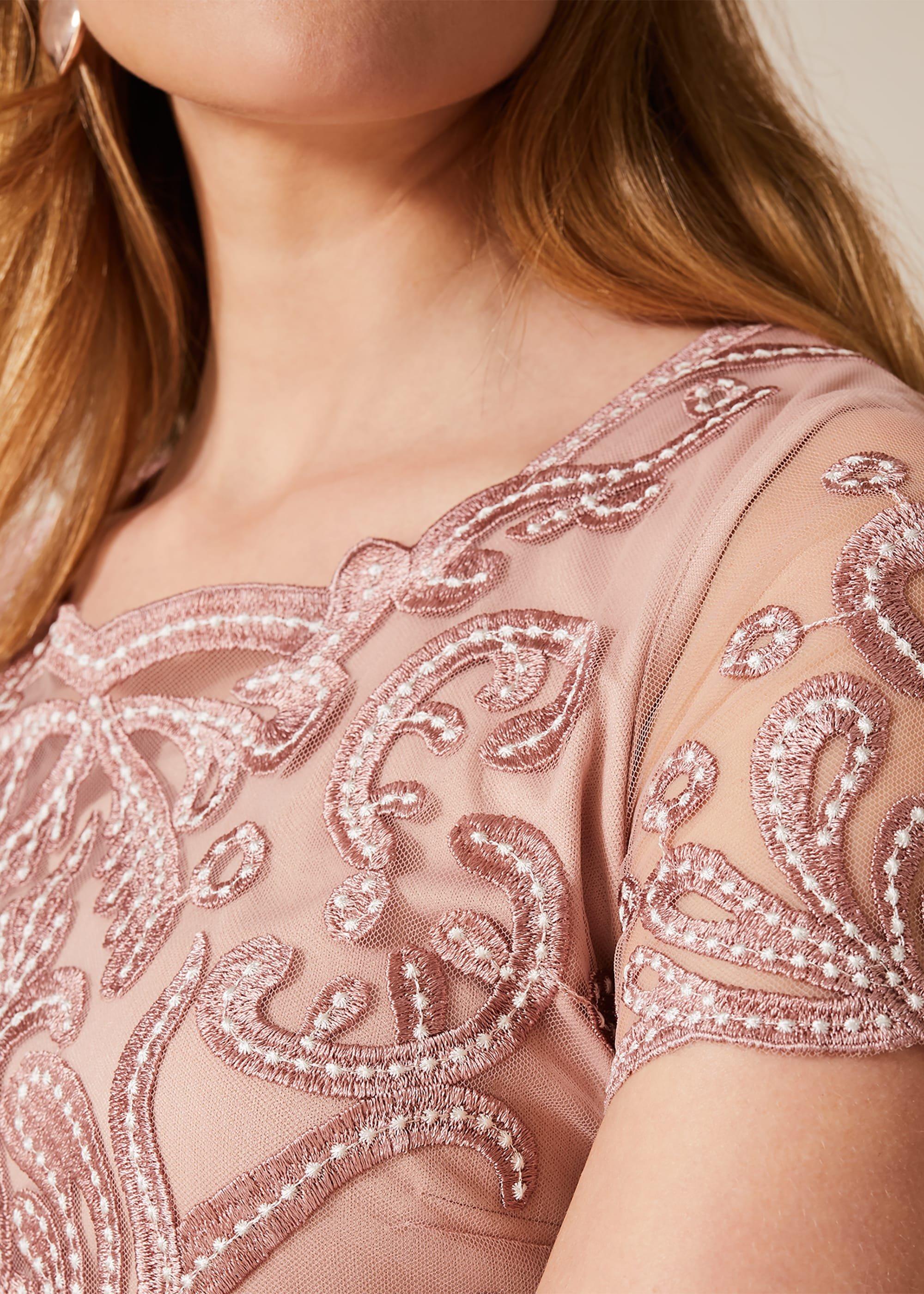 Talia Embroidered Dress