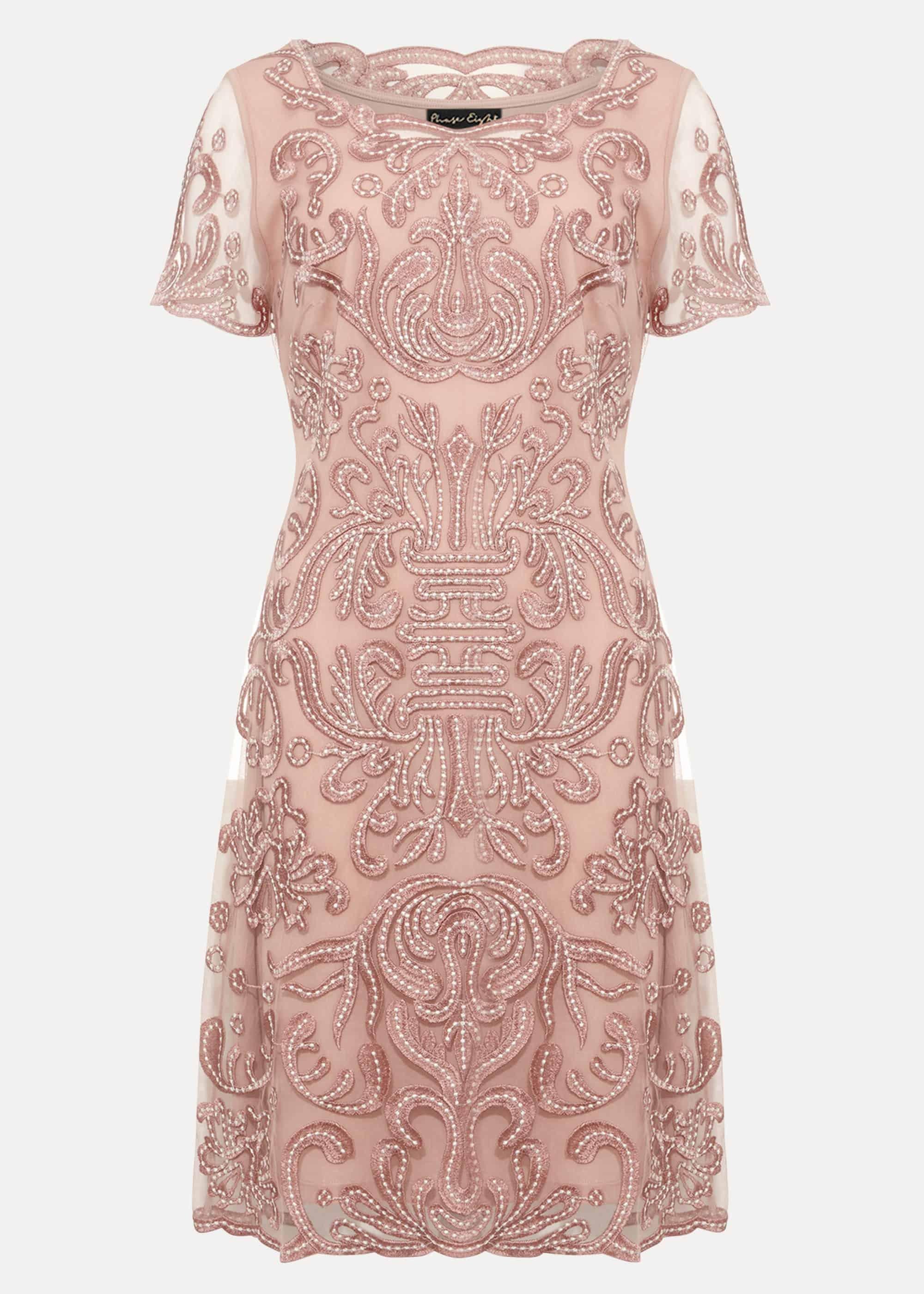 Talia Embroidered Dress