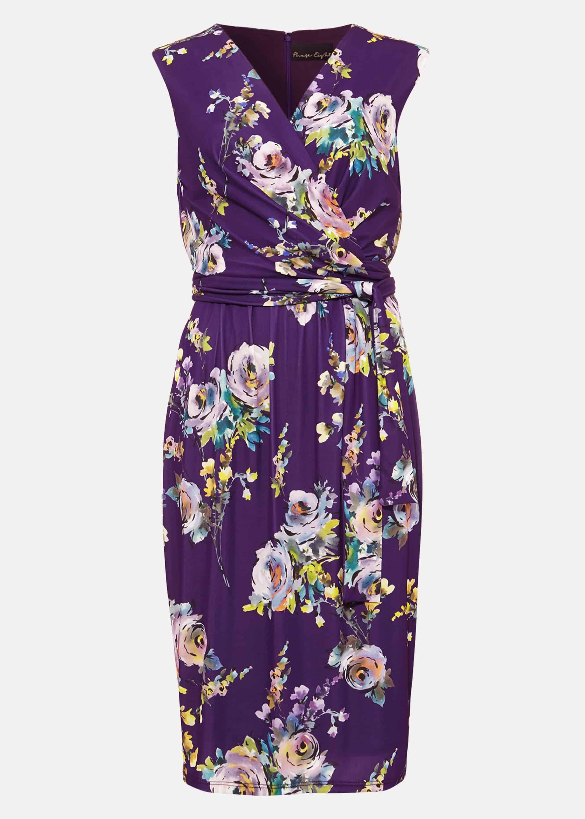 Franchesca Floral Print Dress