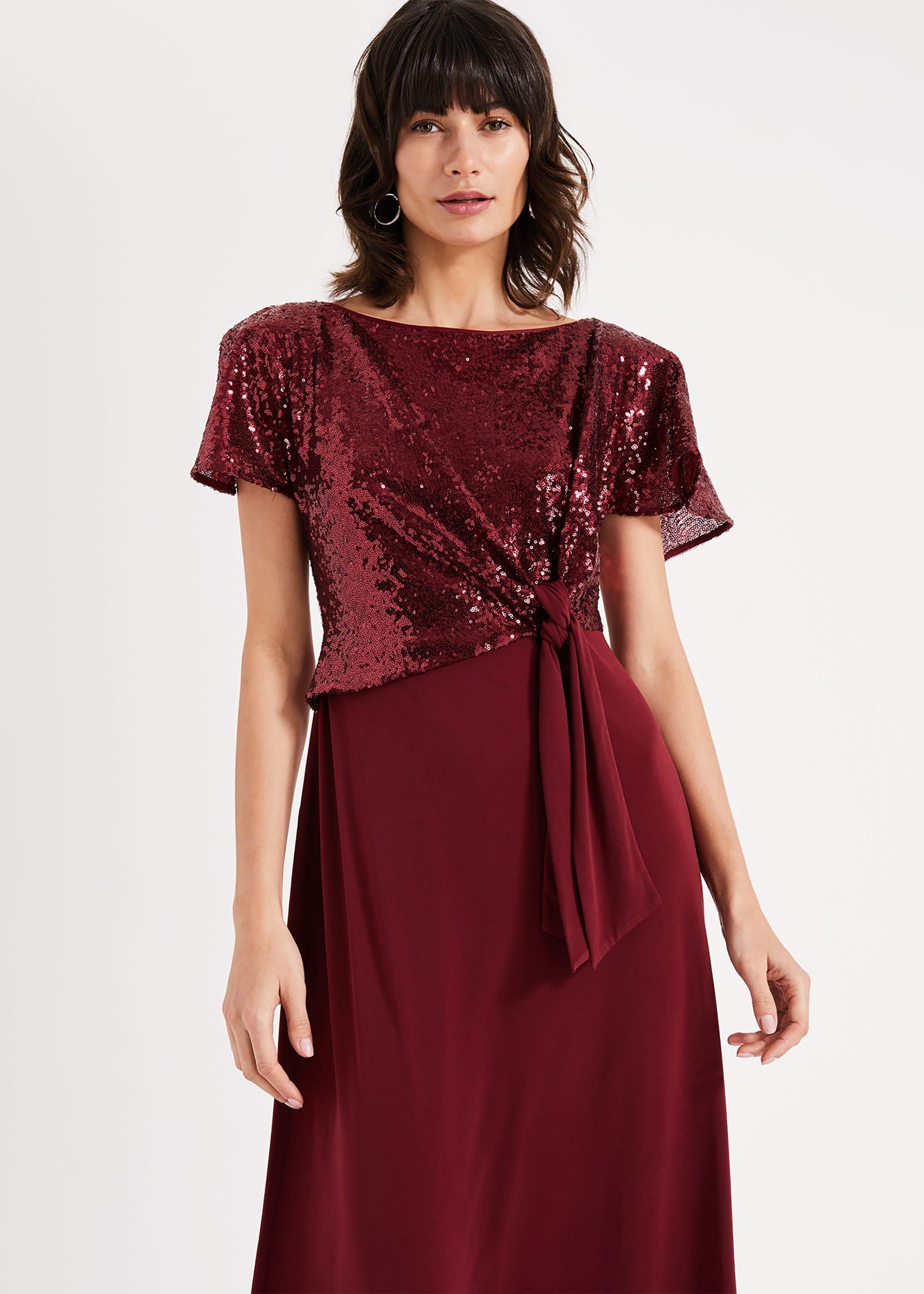 Rumi Knot Front Maxi Dress