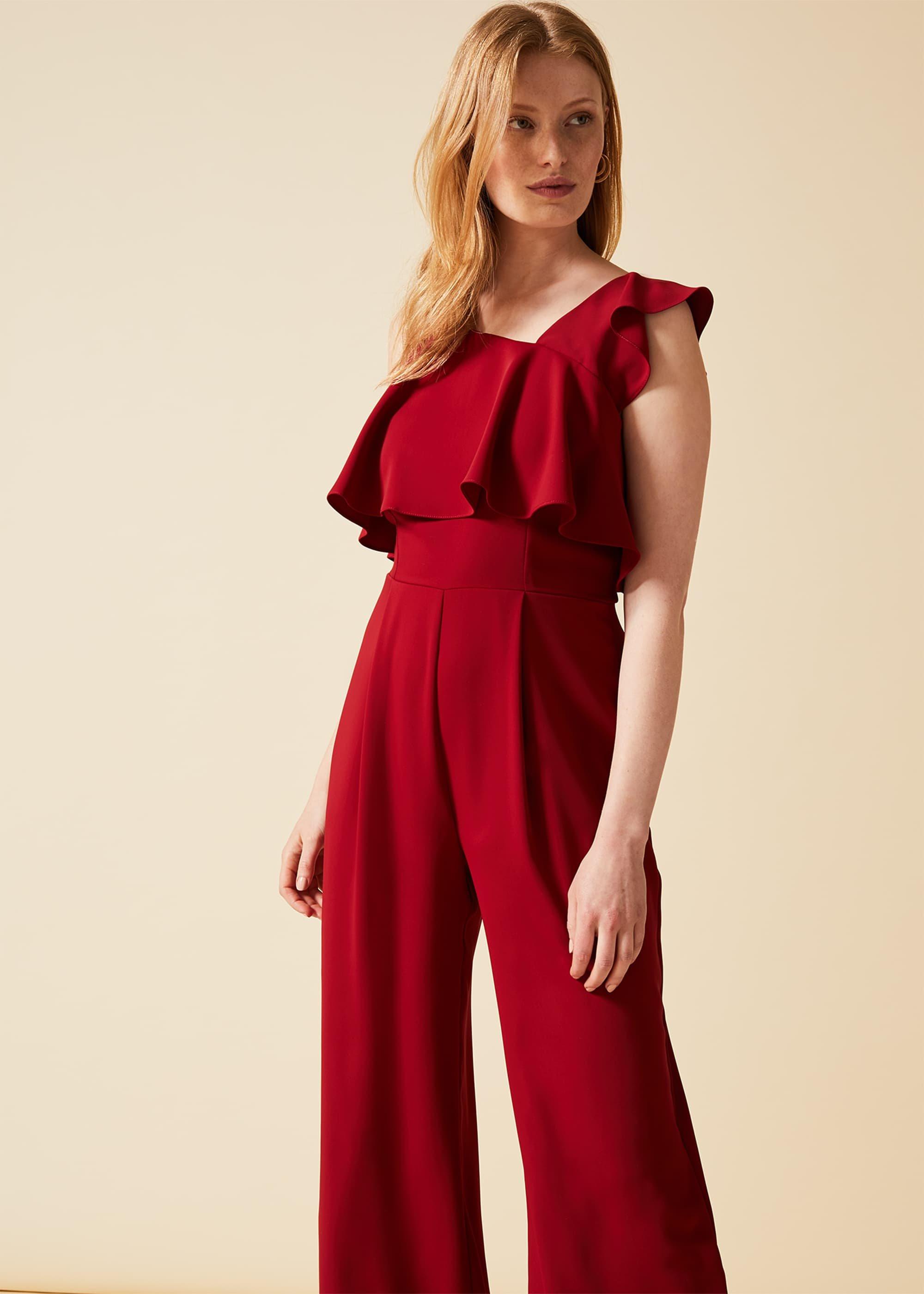 Pamela Asymmetric Neck Jumpsuit