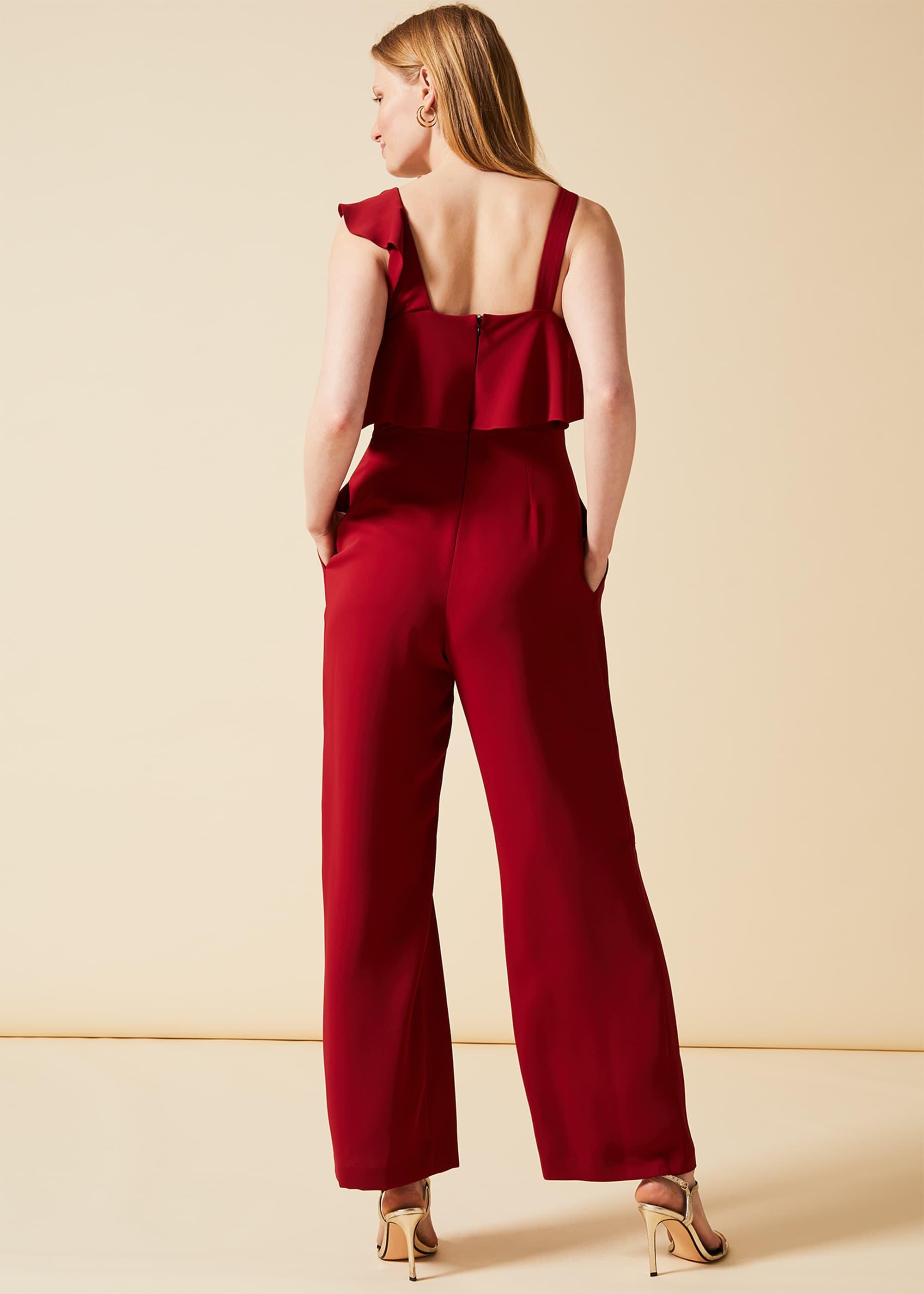 Pamela Asymmetric Neck Jumpsuit