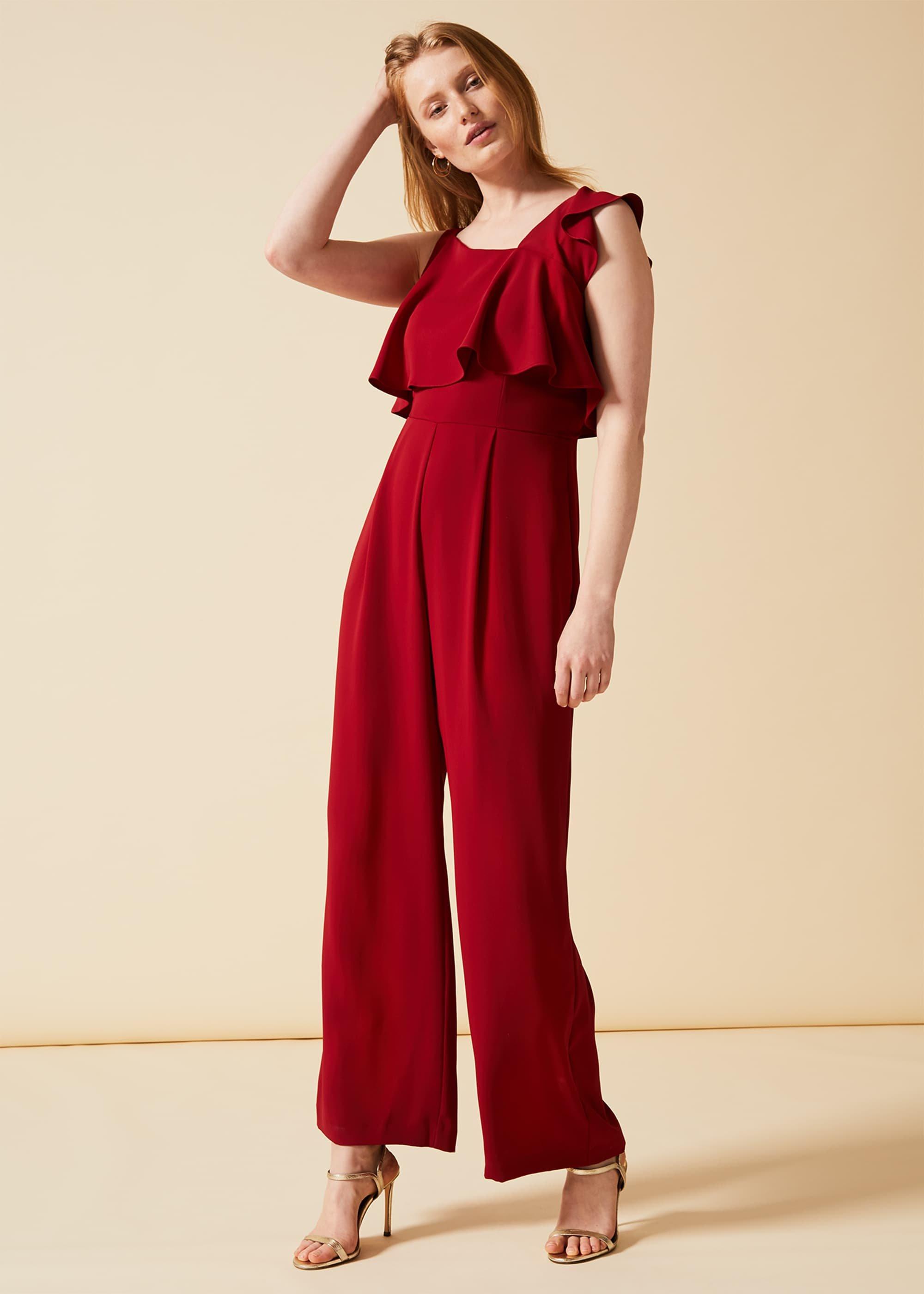 Pamela Asymmetric Neck Jumpsuit