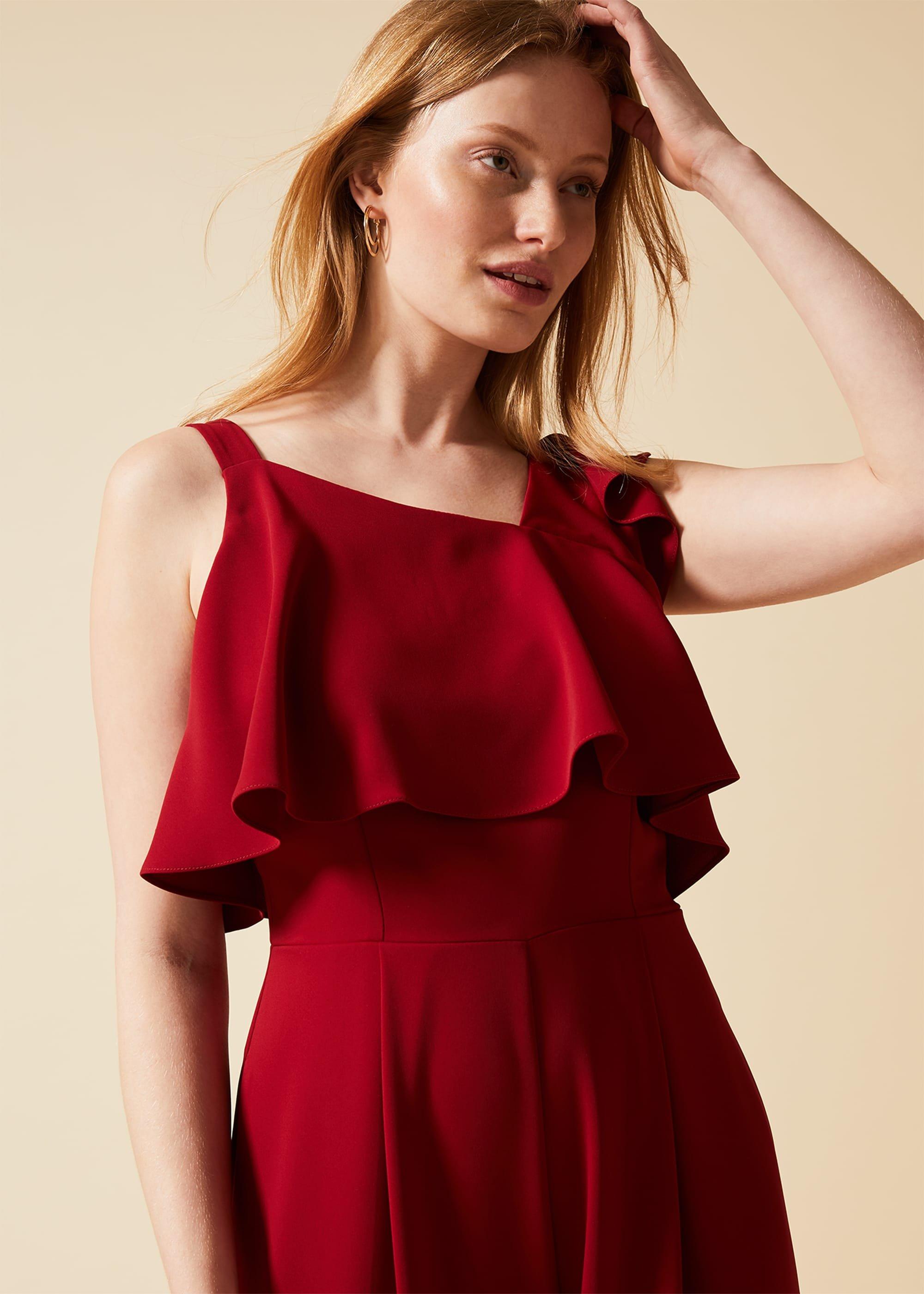 Pamela Asymmetric Neck Jumpsuit