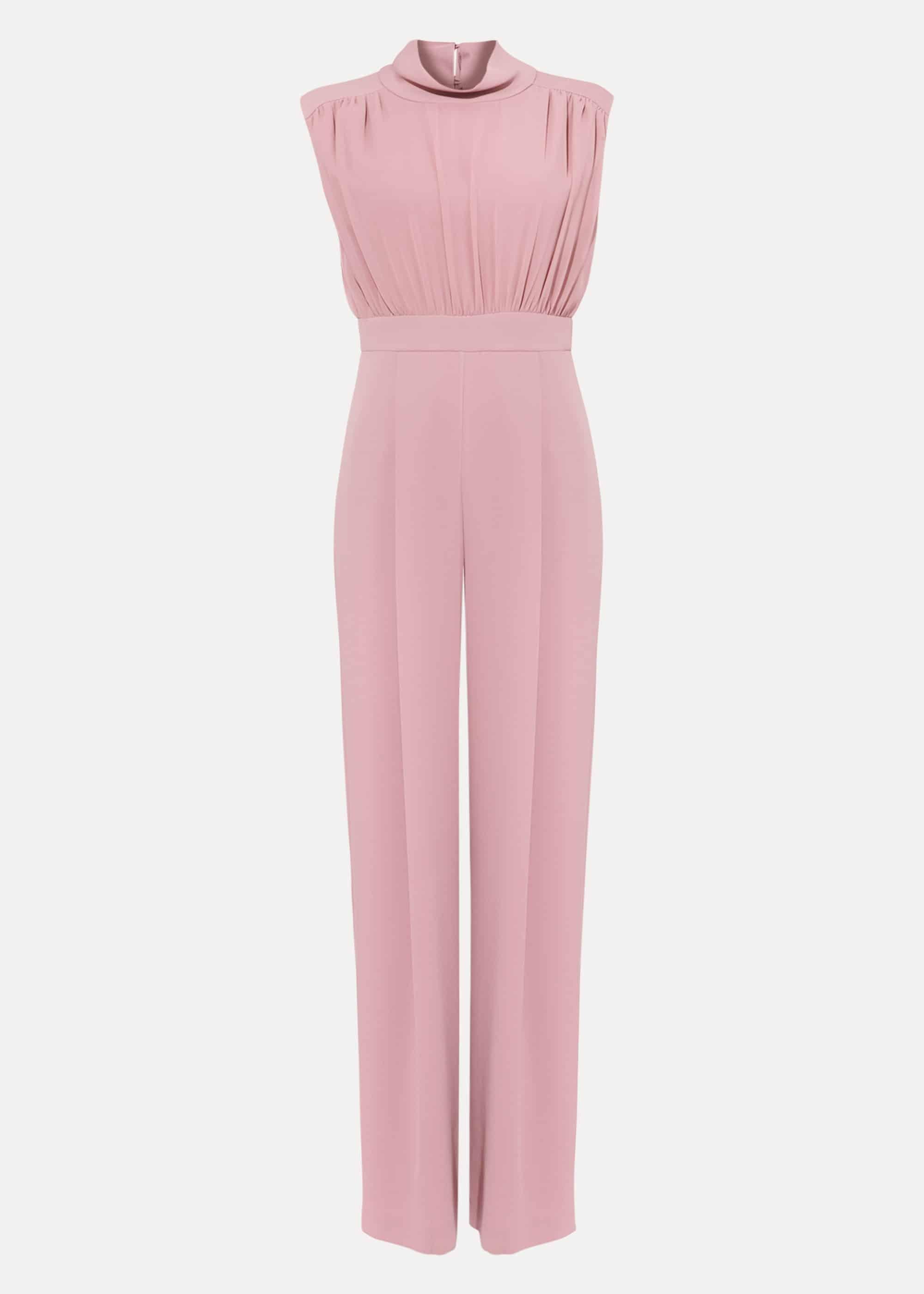 Sharon Tie Neck Jumpsuit