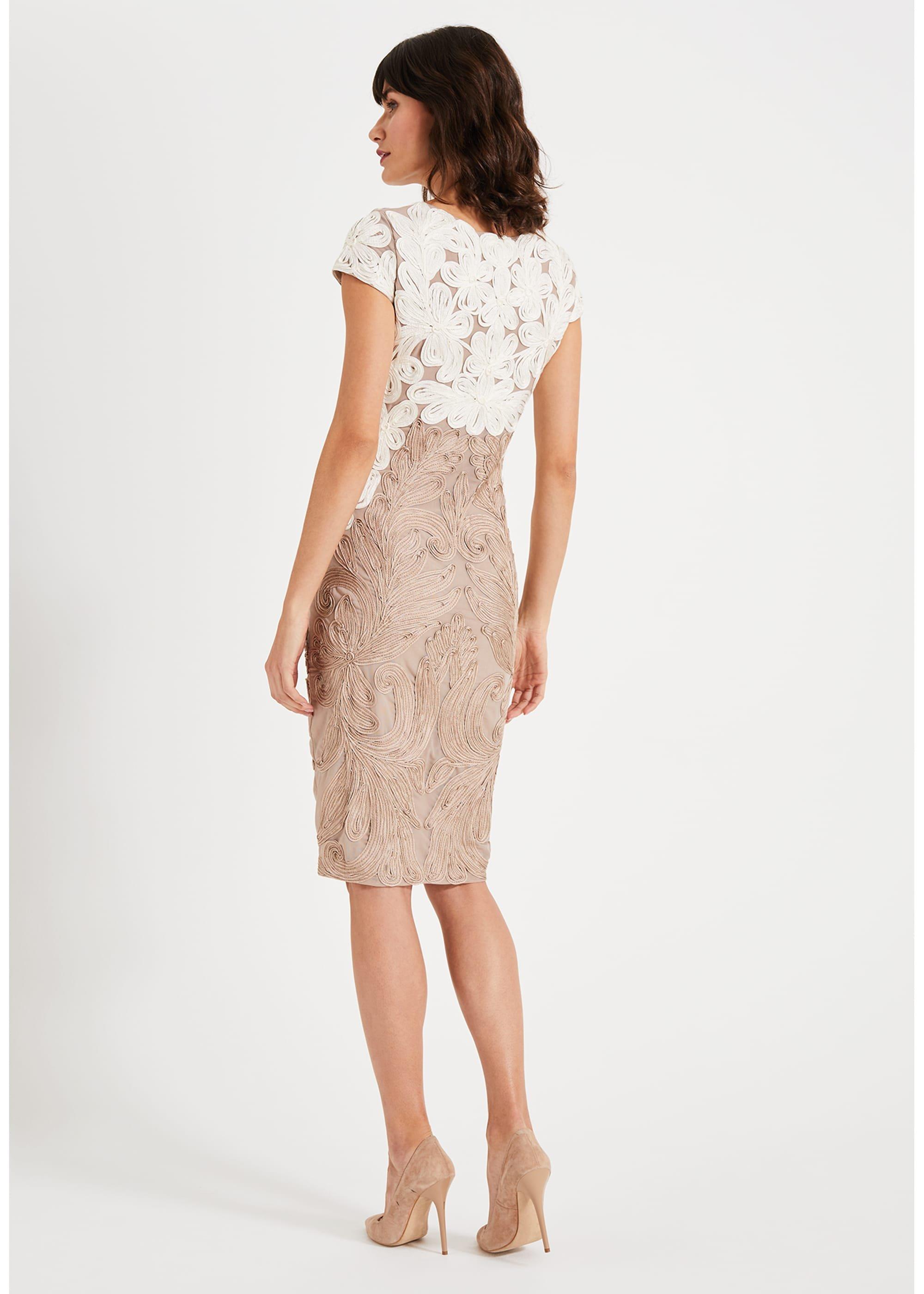 Catheleen Tapework Lace Dress