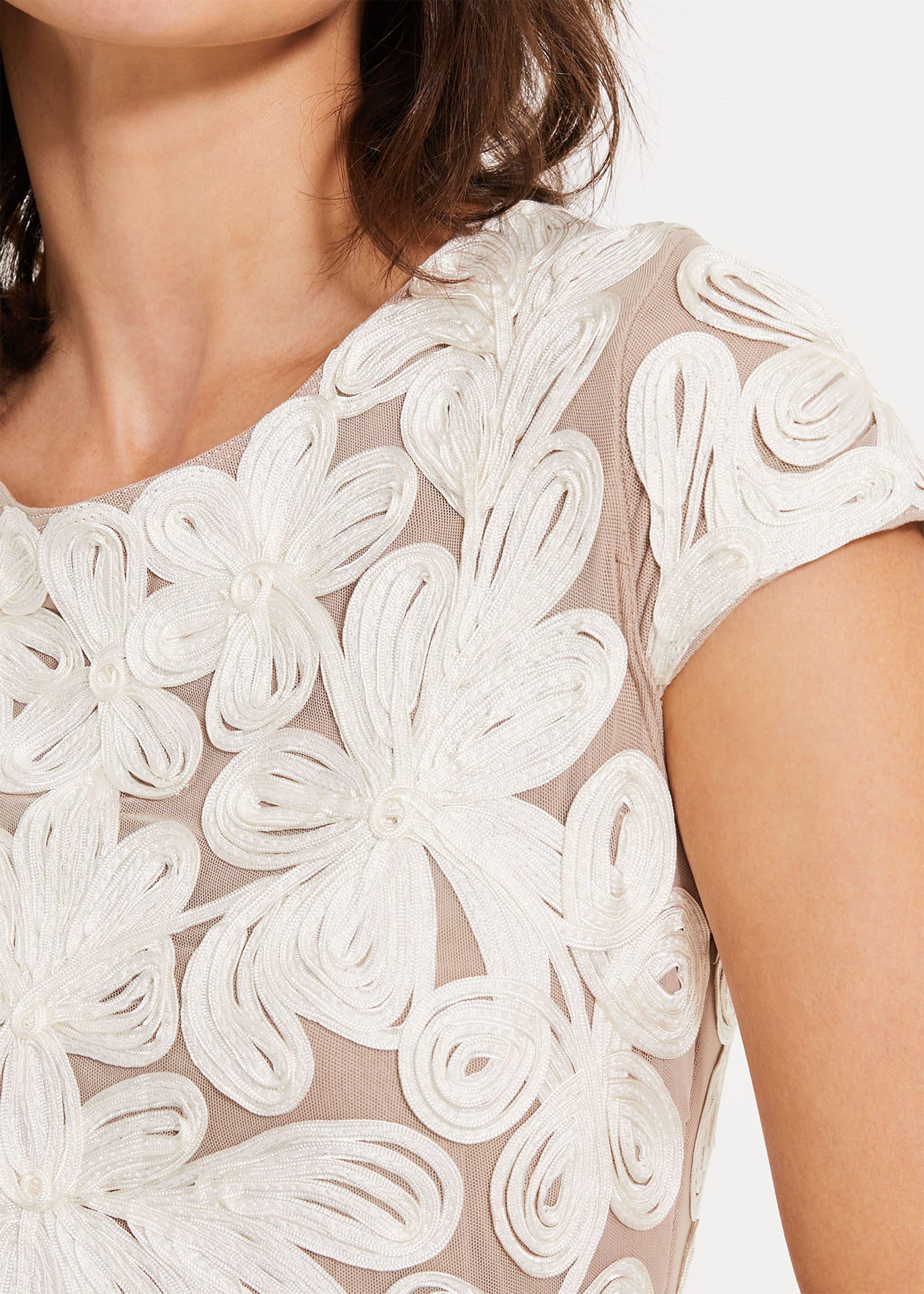 Catheleen Tapework Lace Dress