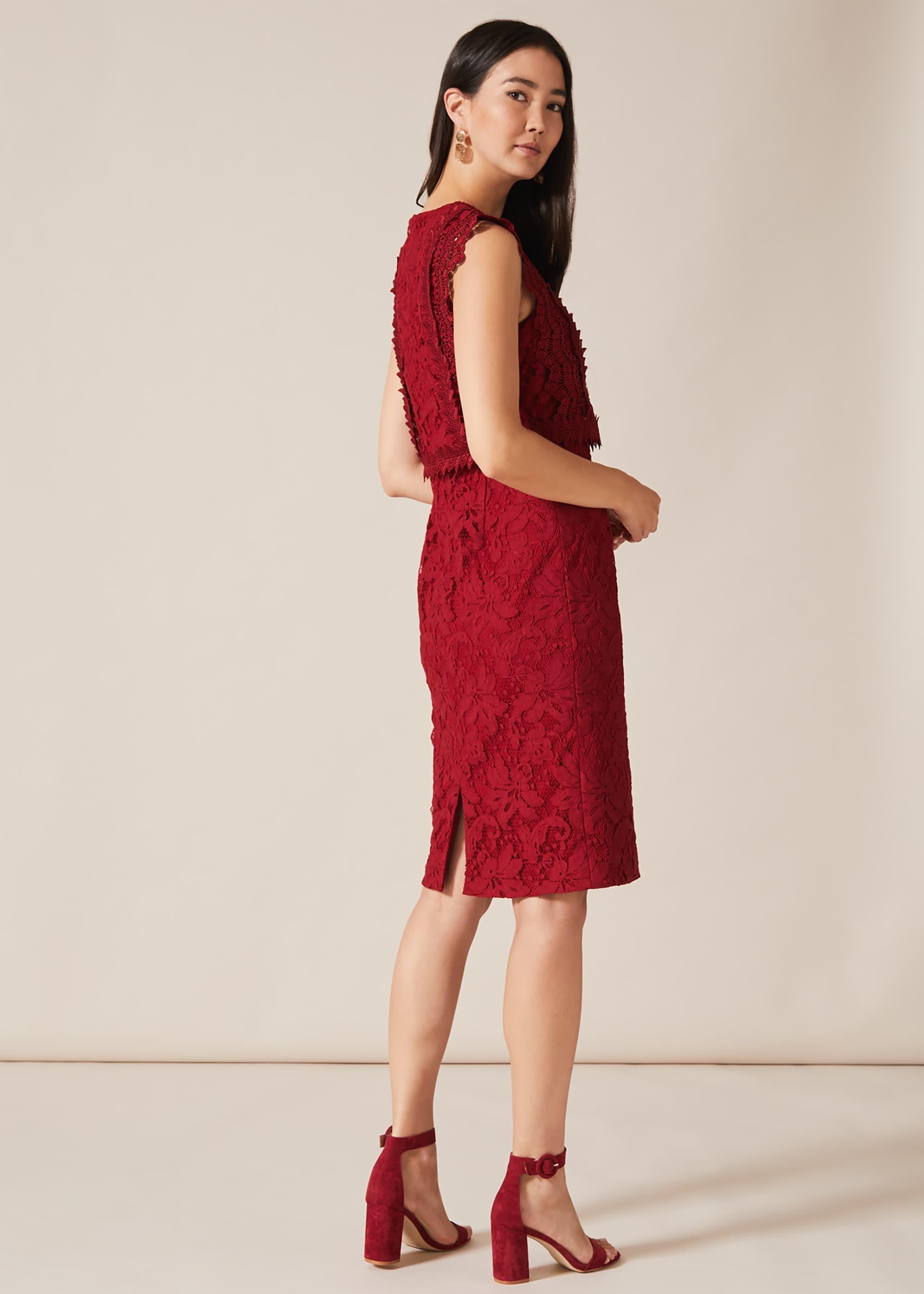 Alex Lace Double Layer Dress