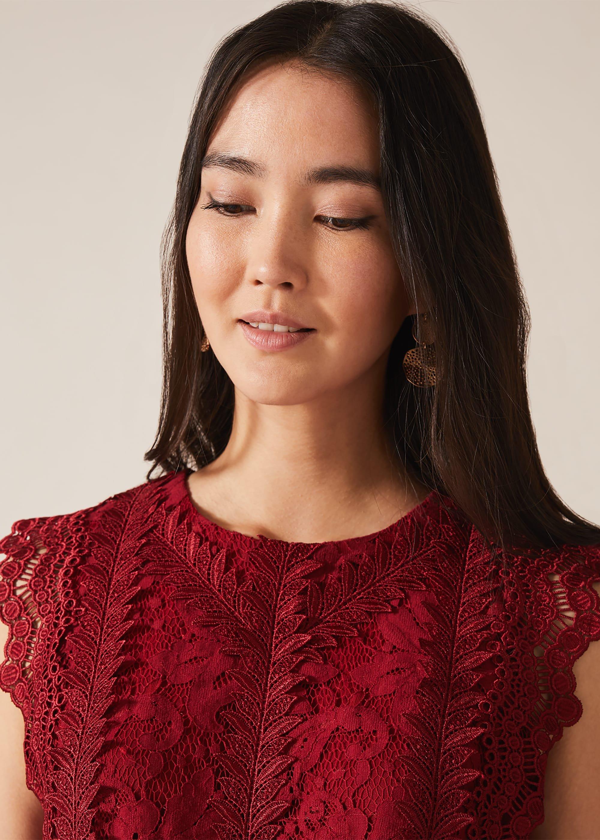 Alex Lace Double Layer Dress
