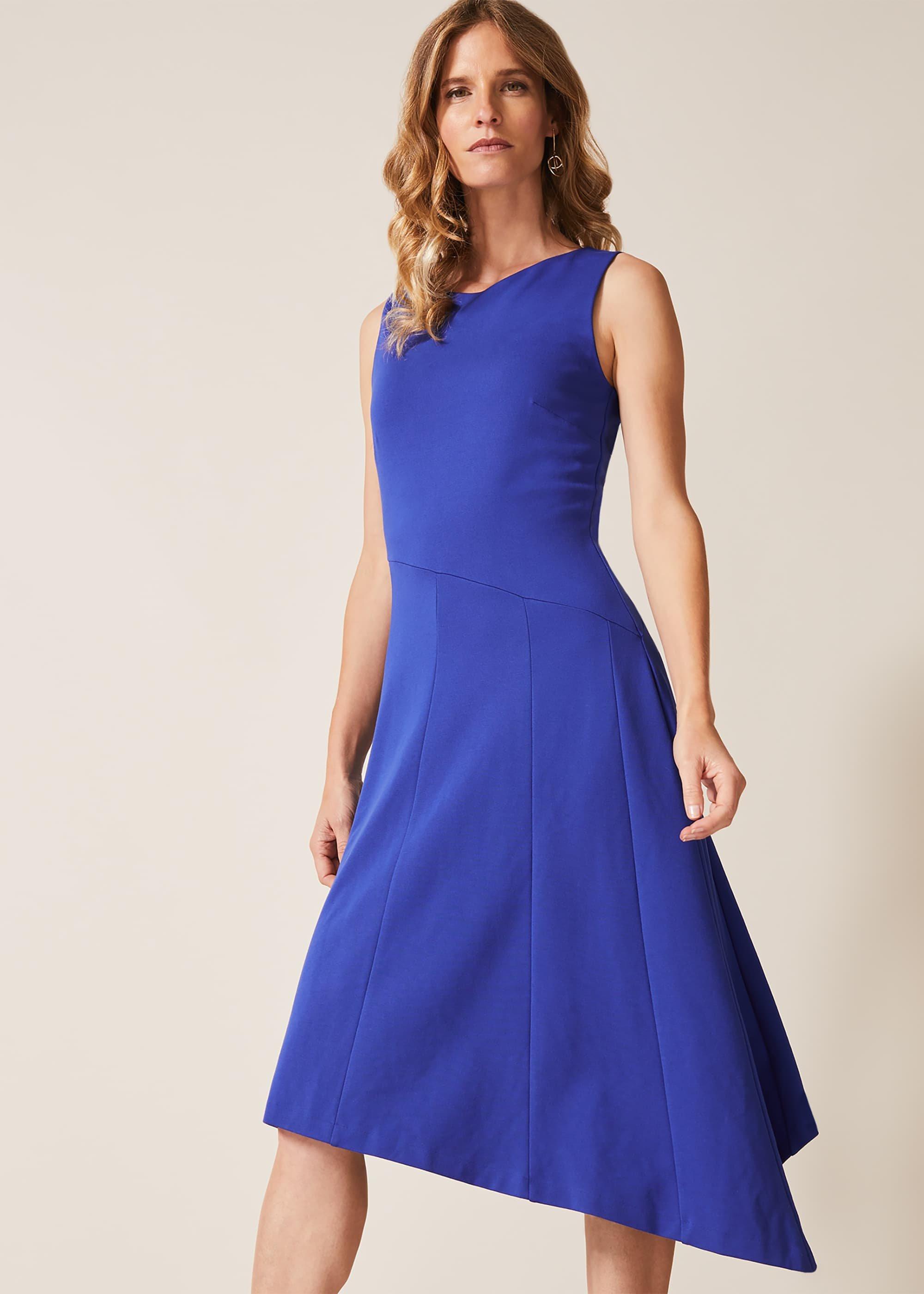 Floella Panelled Asymmetric Dress