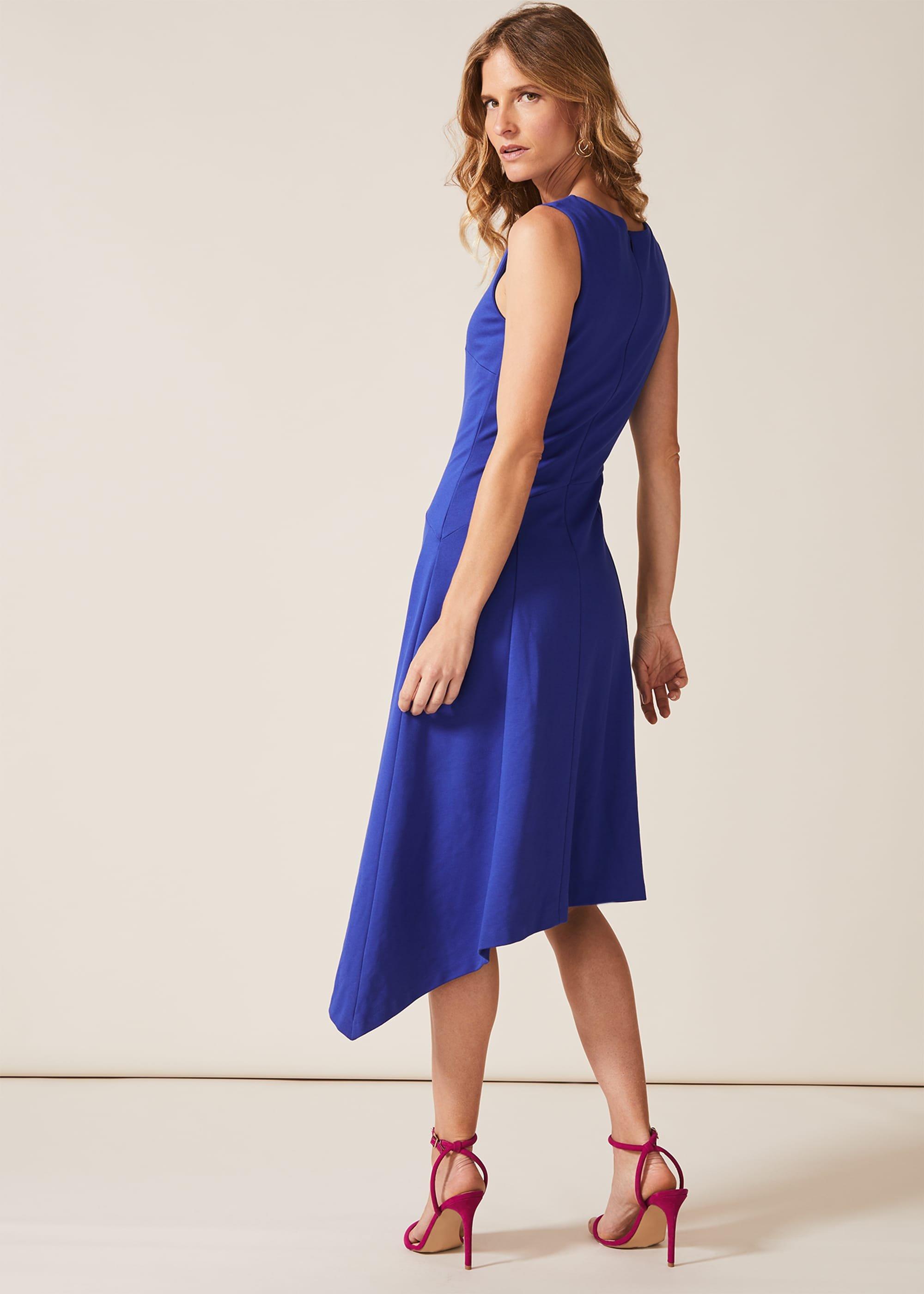 Floella Panelled Asymmetric Dress